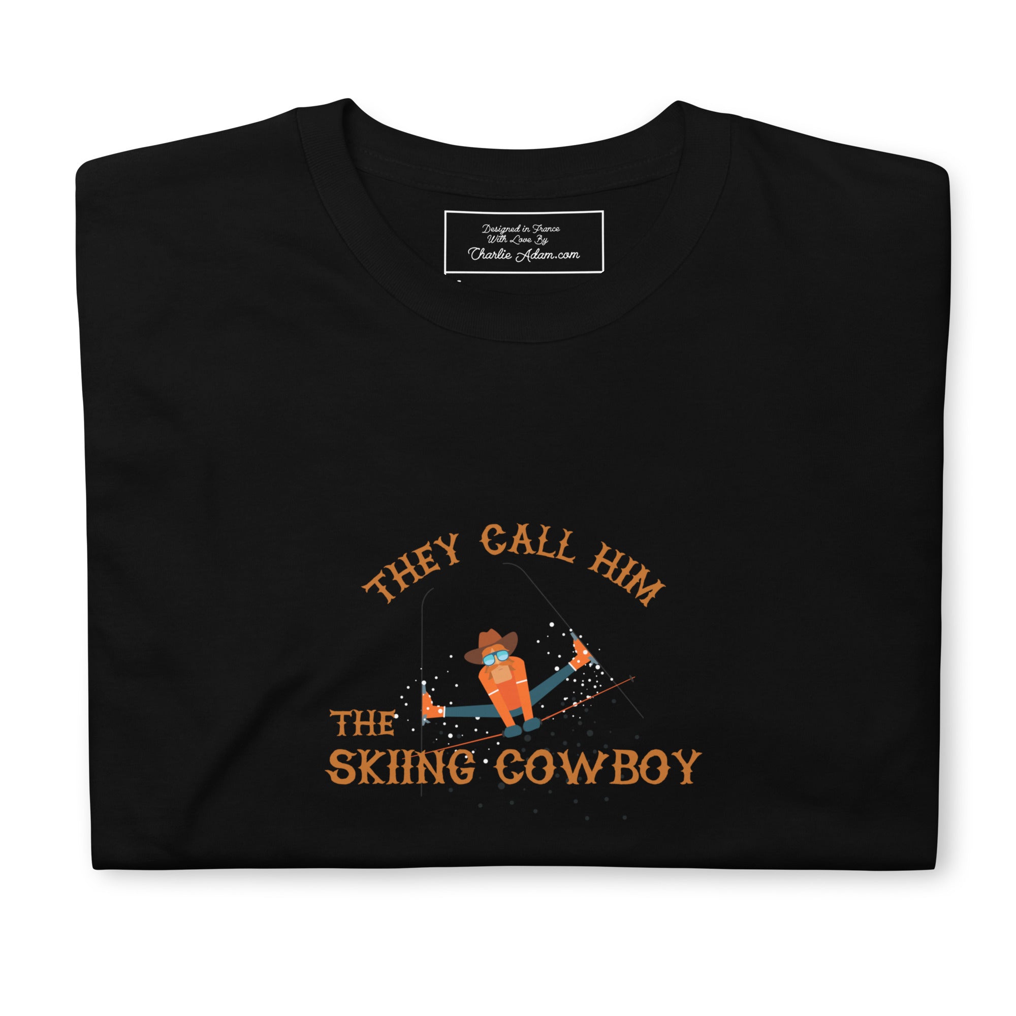 Softstyle Cotton T-Shirt The Skiing Cowboy