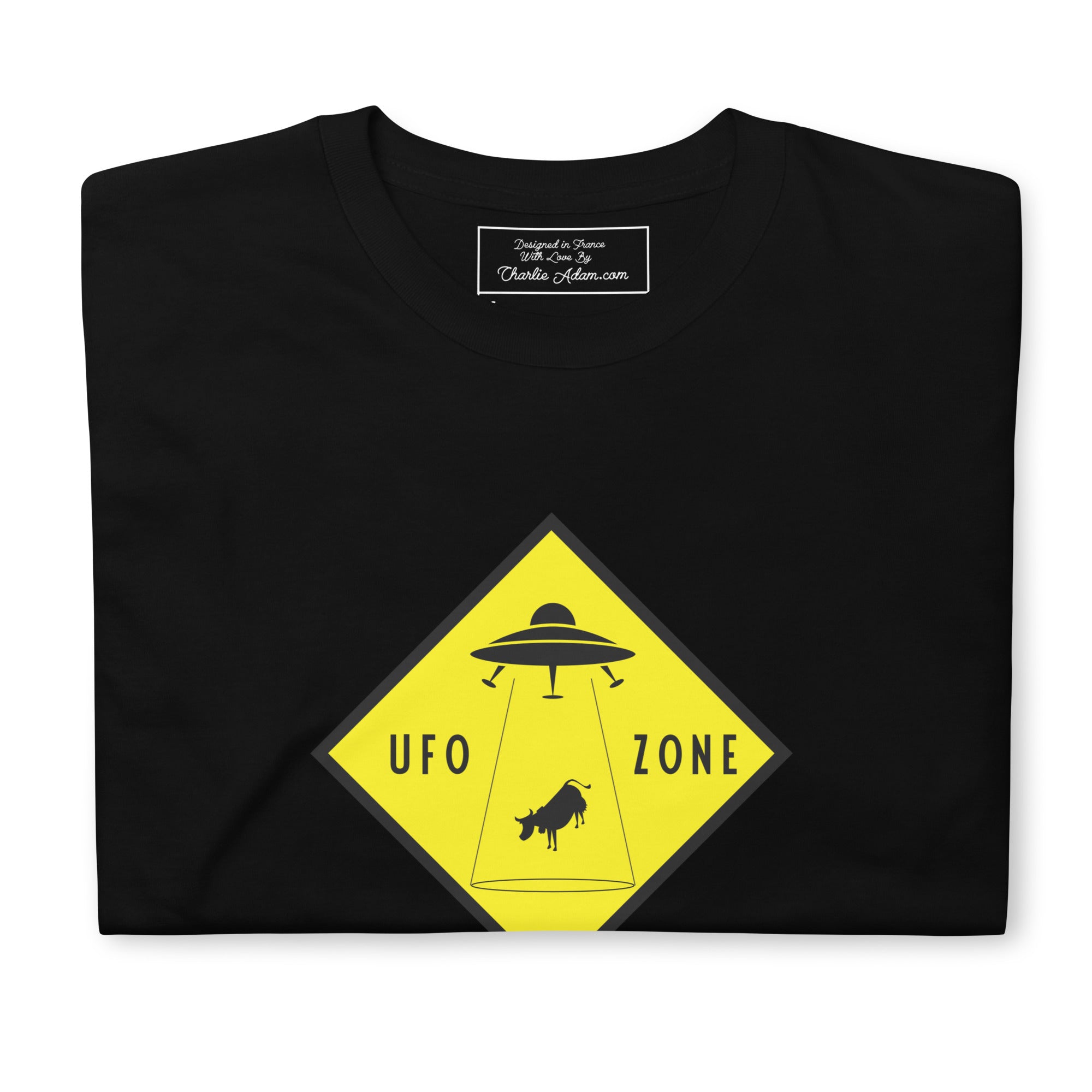 T-shirt softstyle en coton UFO Zone