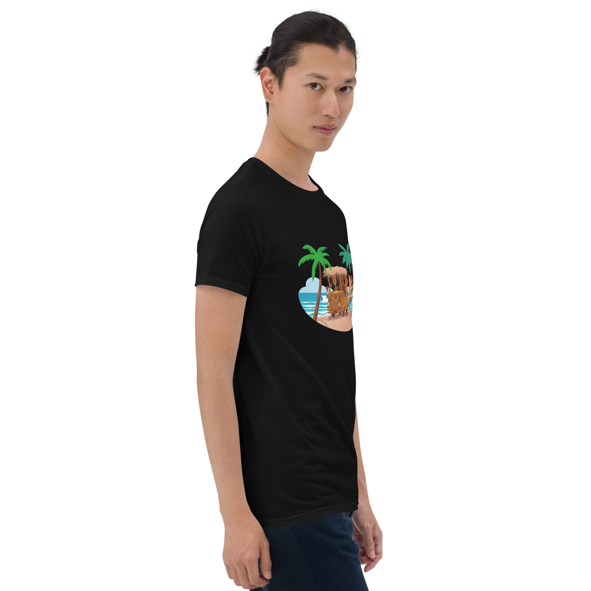 T-shirt softstyle en coton Tiki Kombi