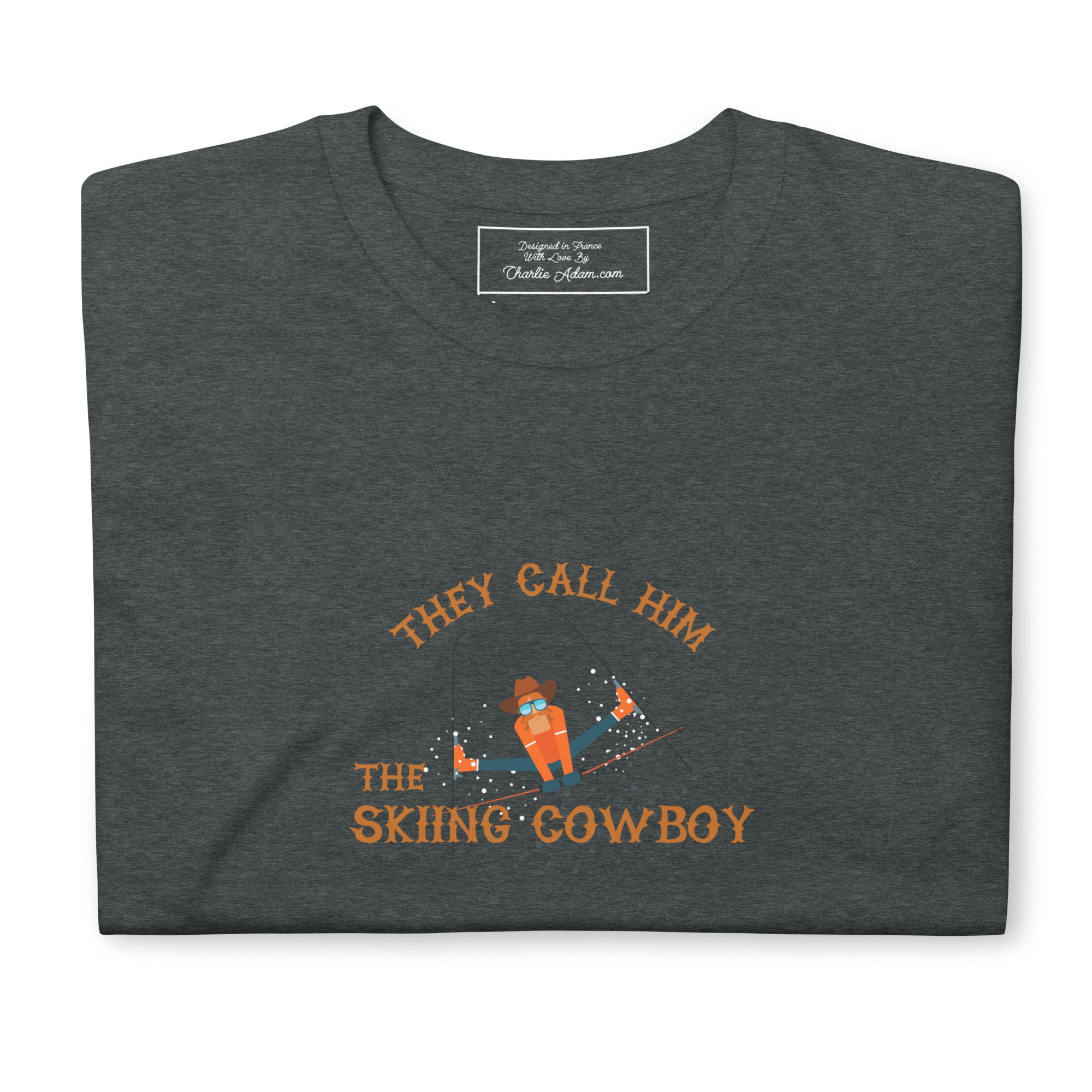 Softstyle Cotton T-Shirt The Skiing Cowboy