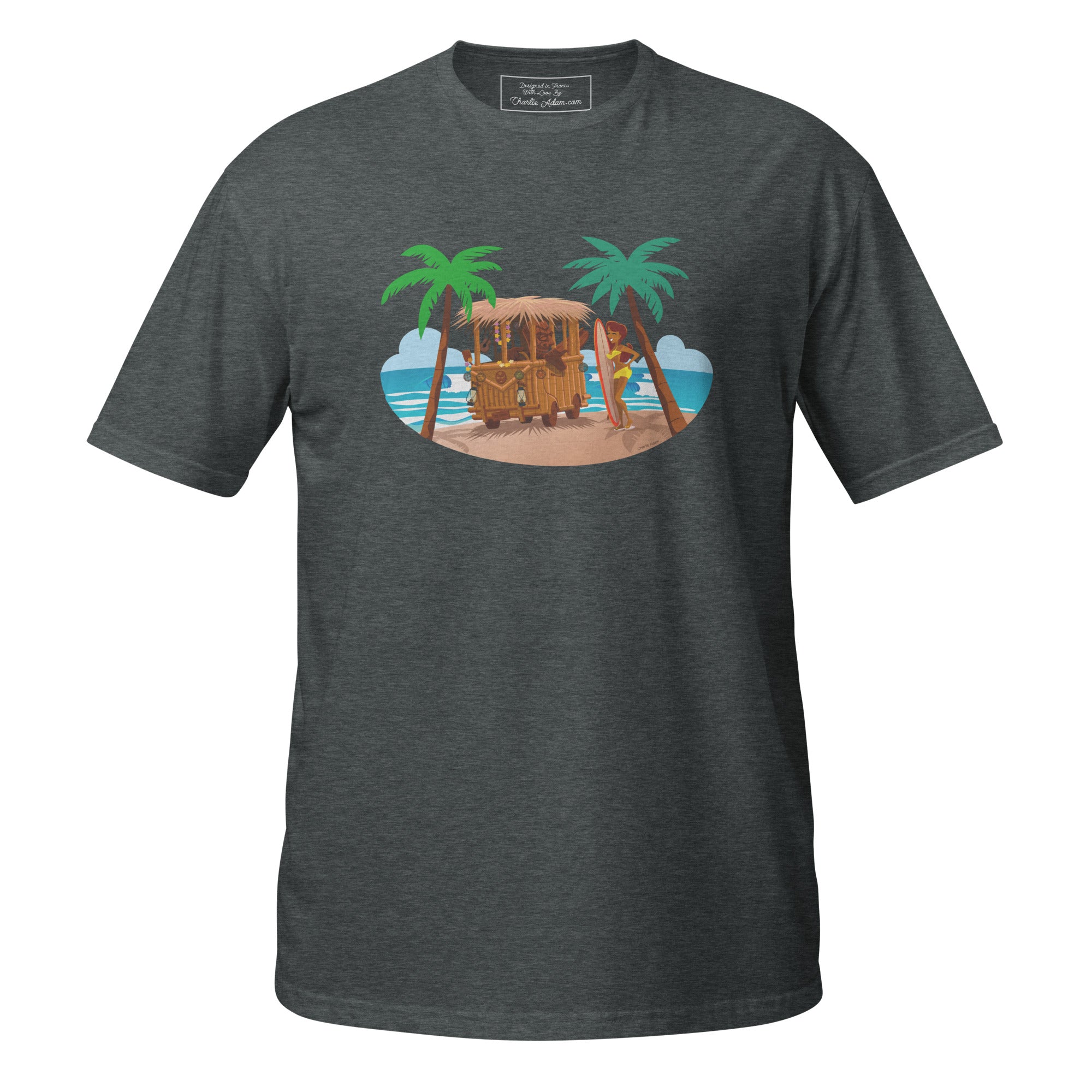 T-shirt softstyle en coton Tiki Kombi