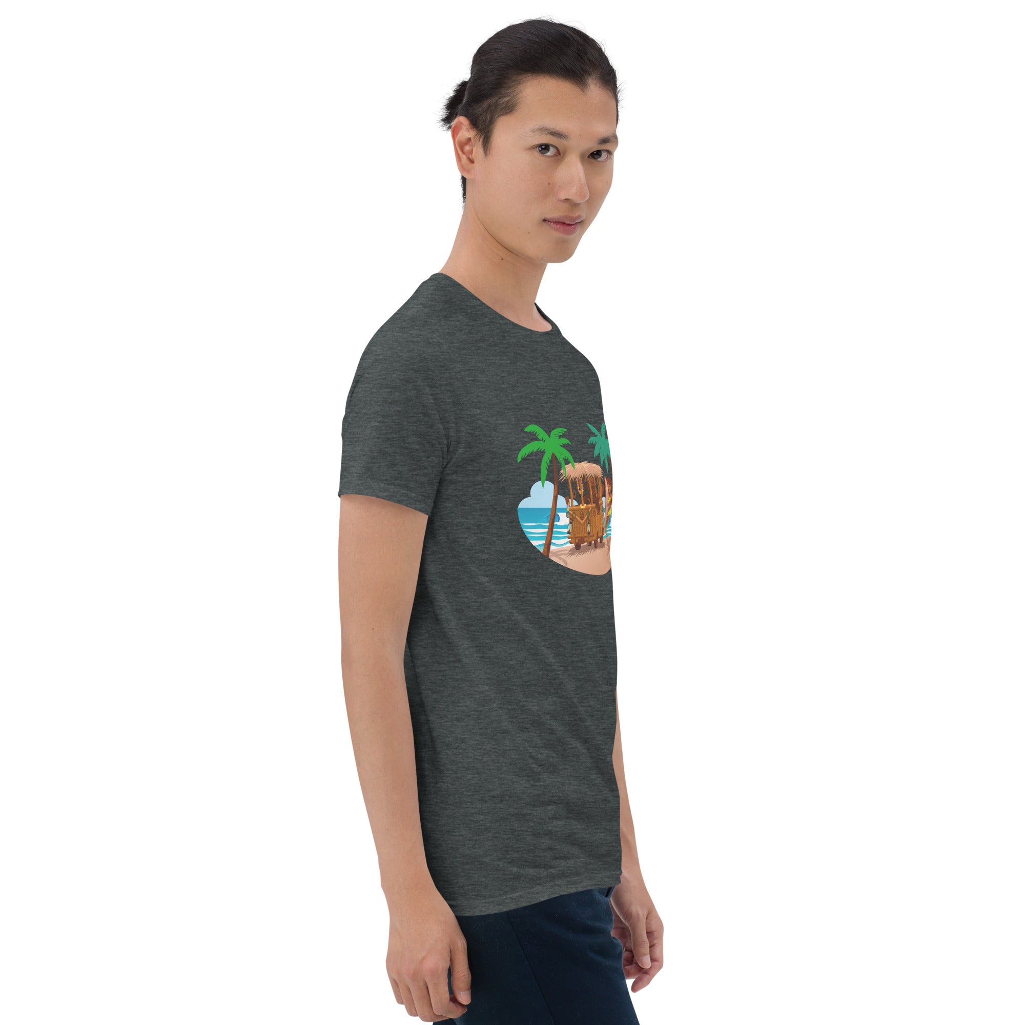 T-shirt softstyle en coton Tiki Kombi