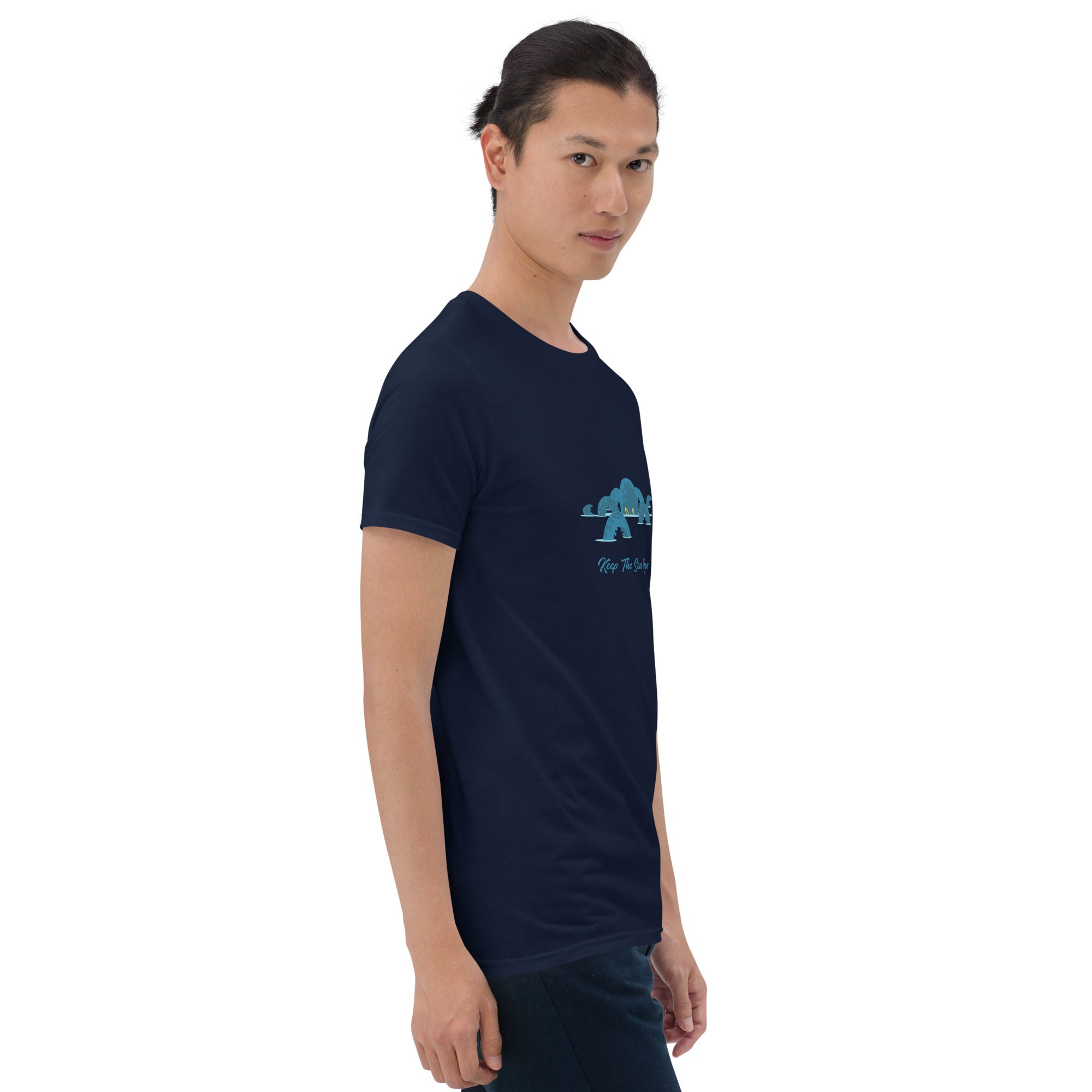 Softstyle Cotton T-Shirt Octopus Blue