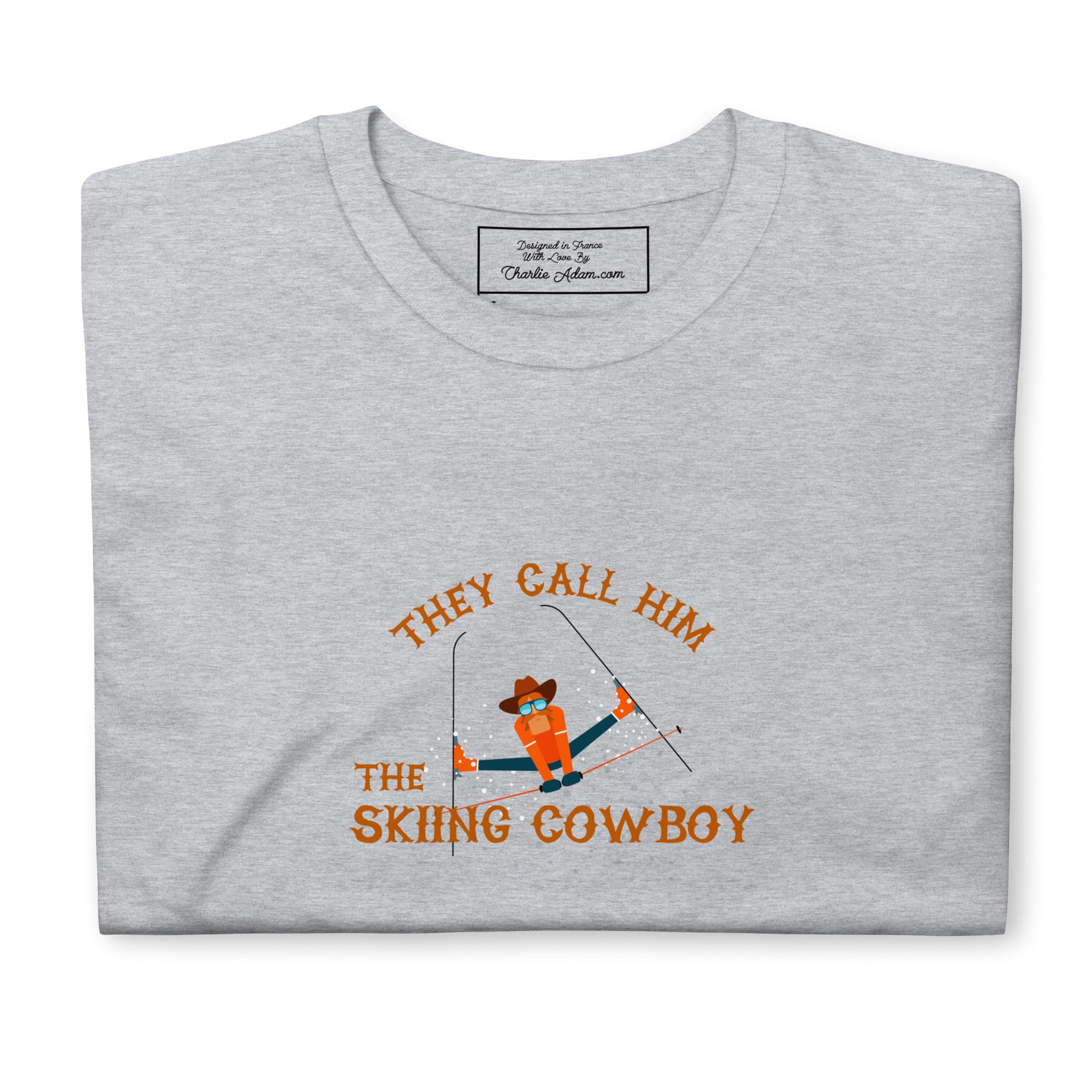 Softstyle Cotton T-Shirt The Skiing Cowboy