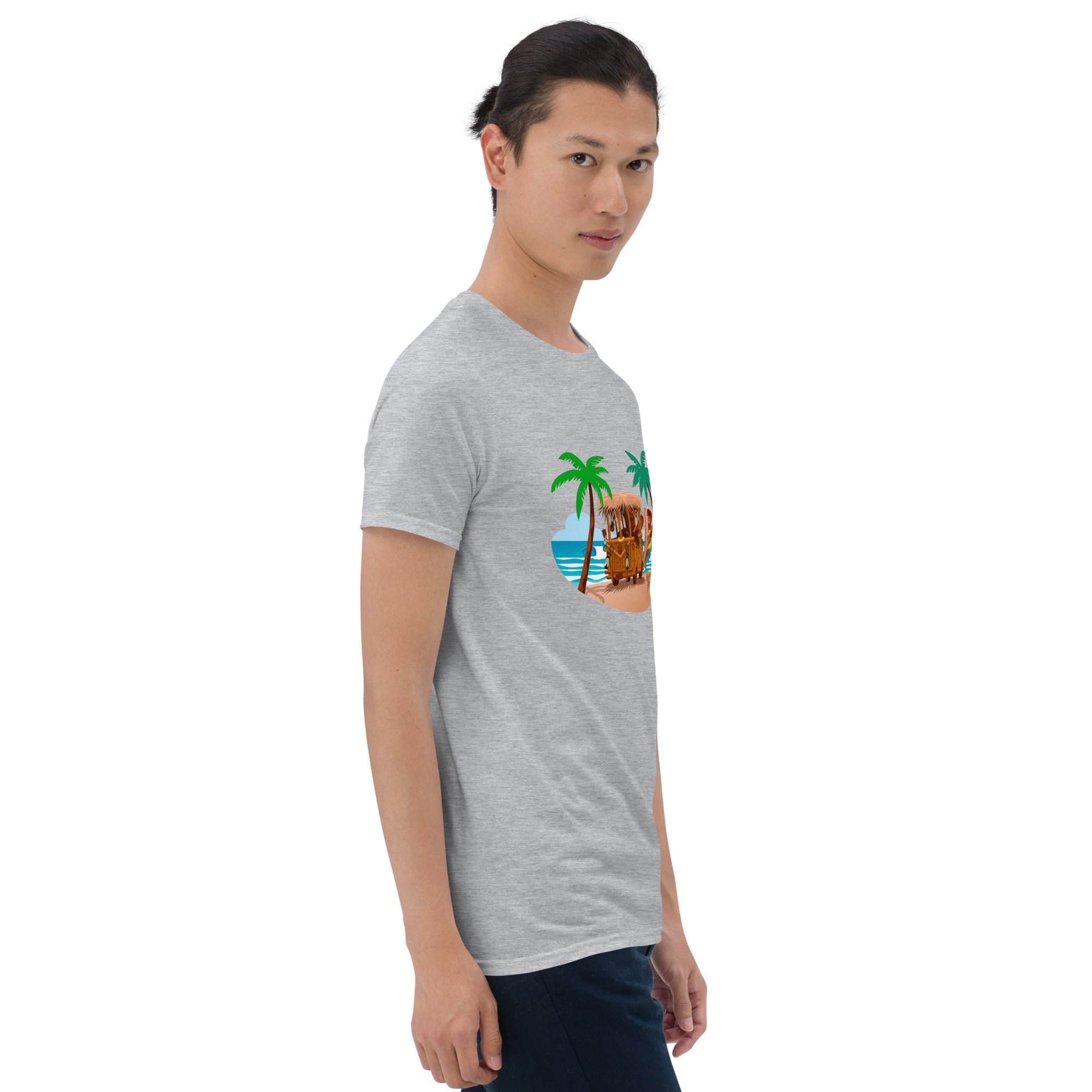 T-shirt softstyle en coton Tiki Kombi