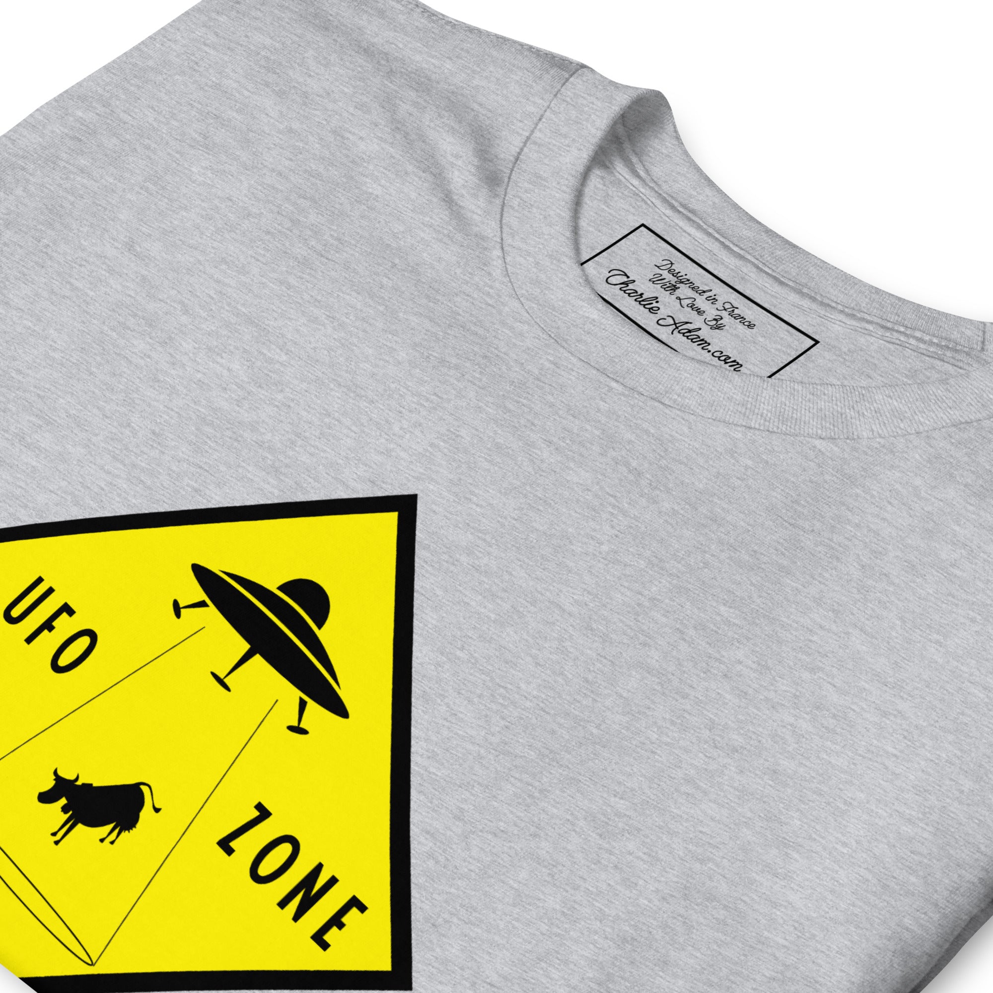 T-shirt softstyle en coton UFO Zone