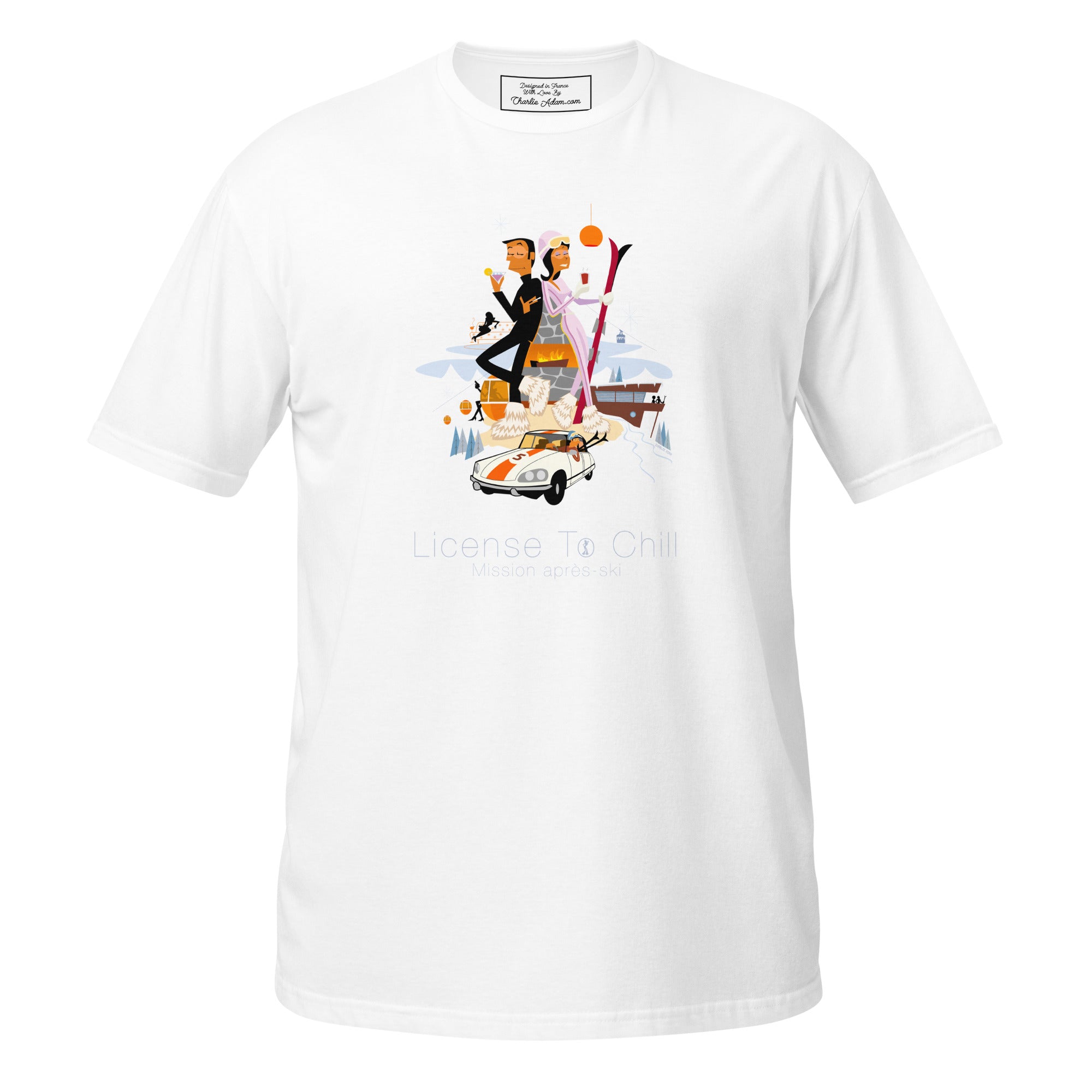 Softstyle Cotton T-Shirt Original License To Chill Mission Après-Ski