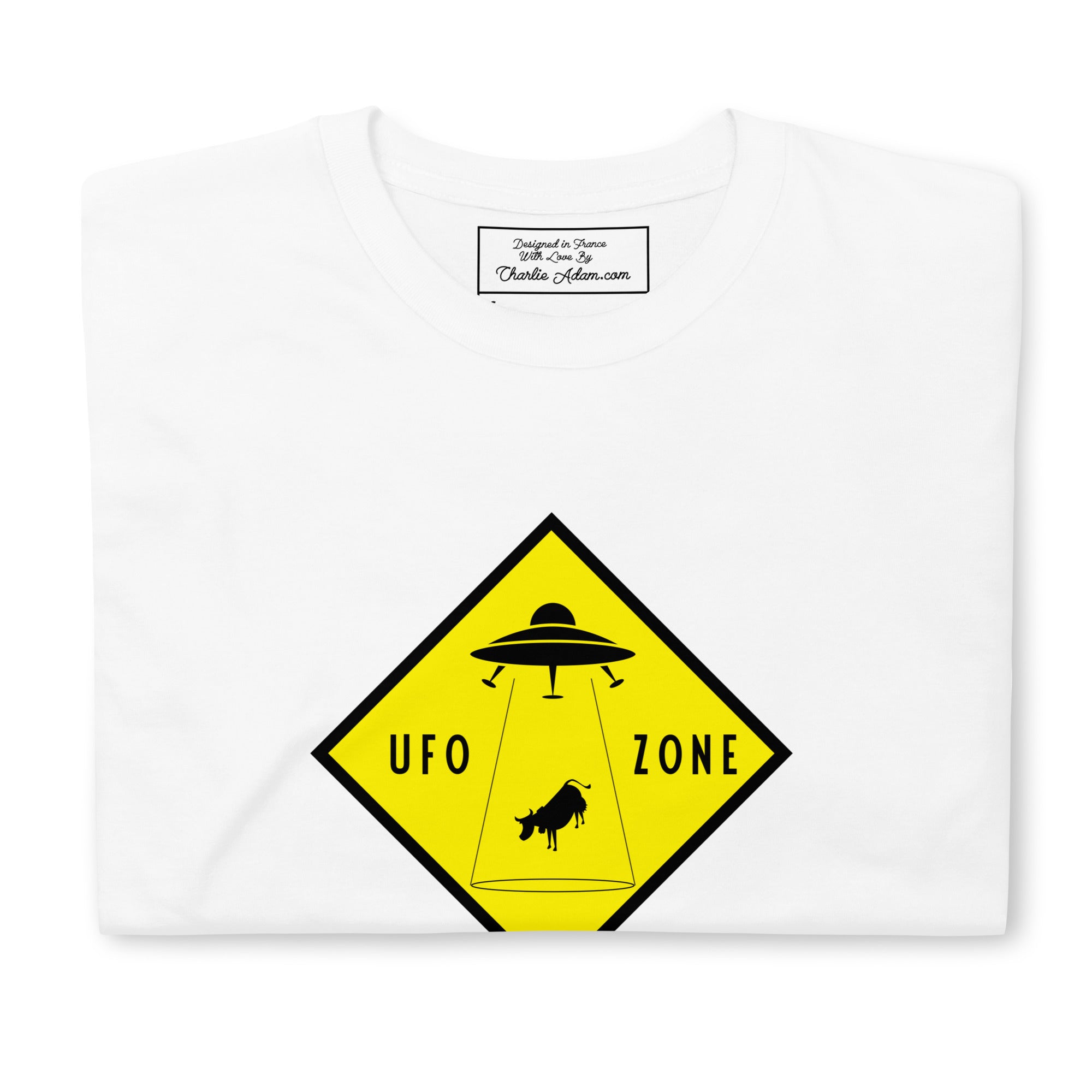 T-shirt softstyle en coton UFO Zone