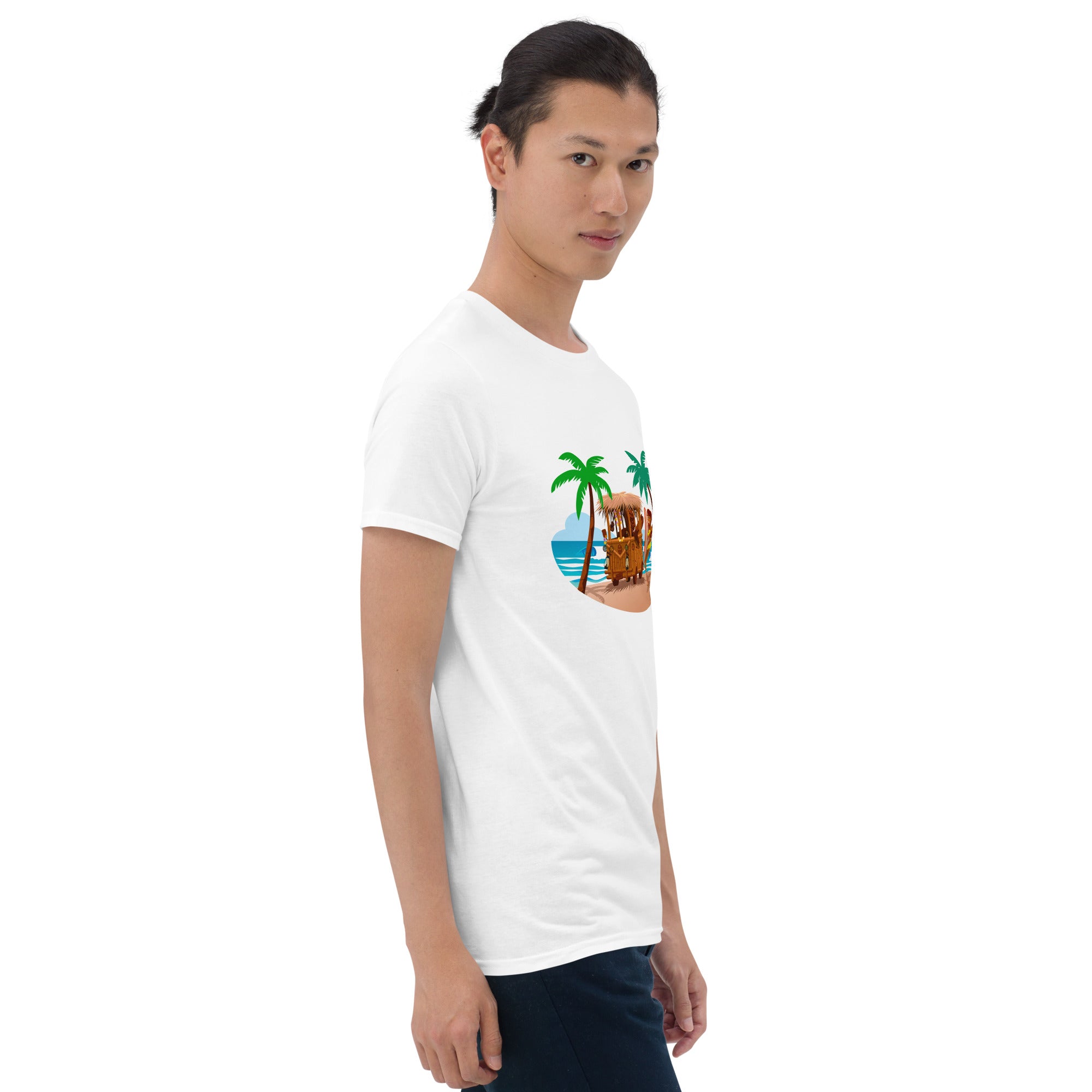 T-shirt softstyle en coton Tiki Kombi