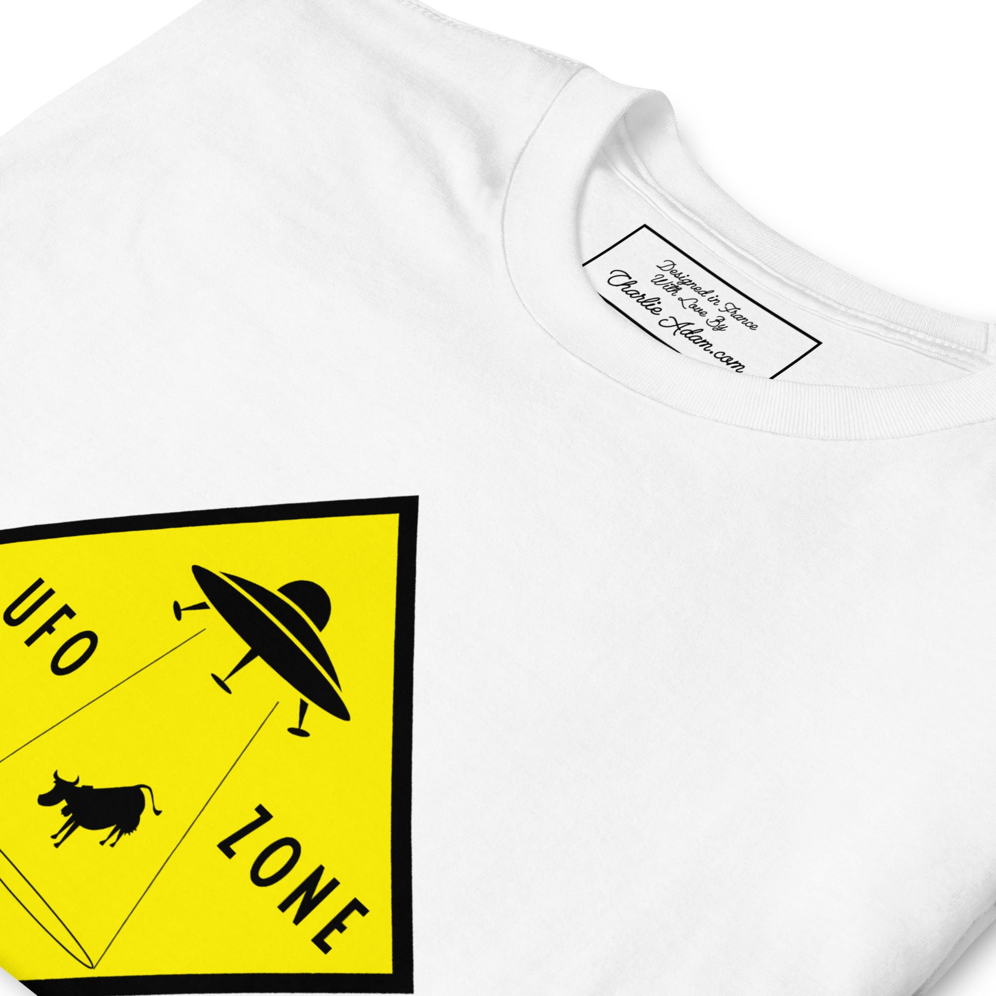 T-shirt softstyle en coton UFO Zone