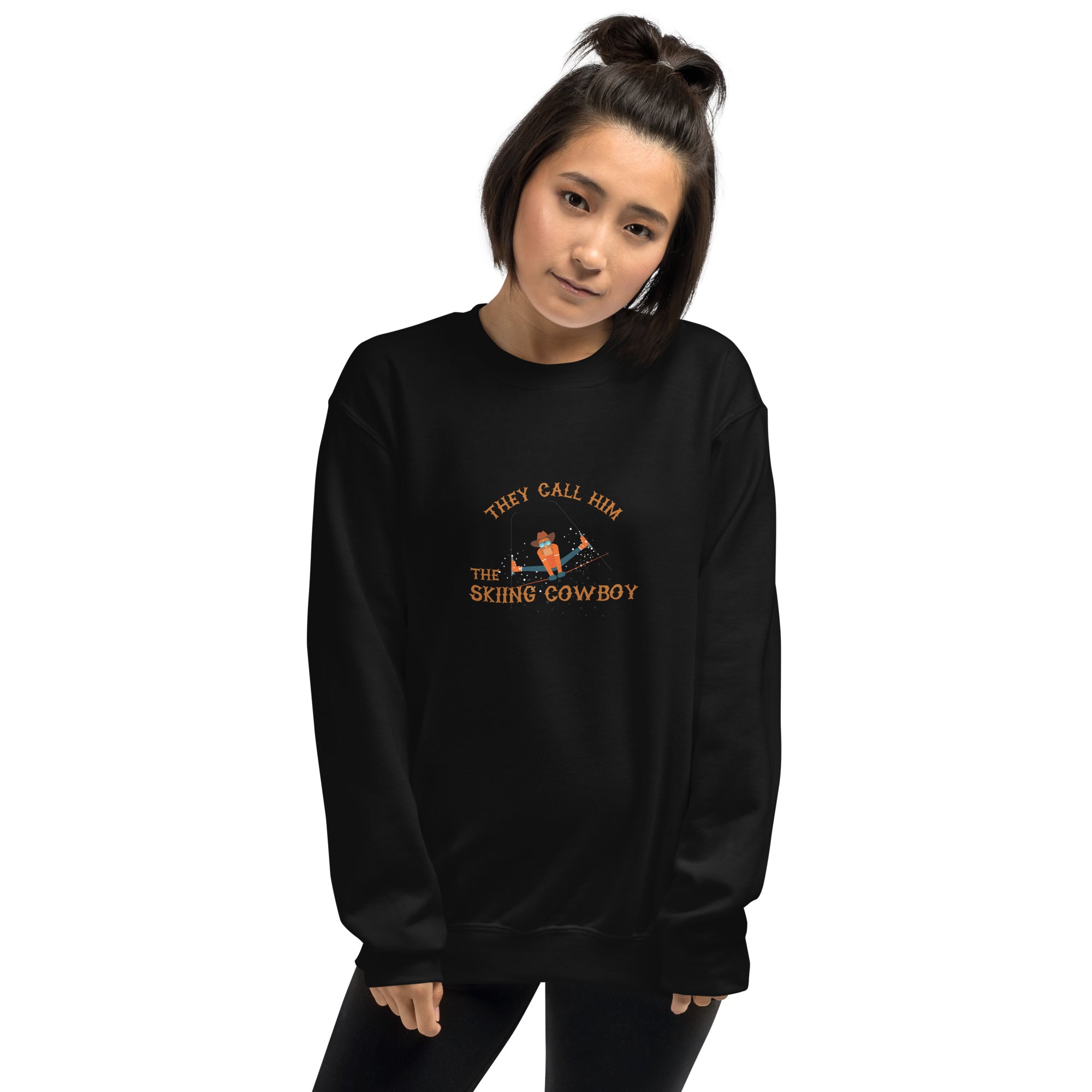 Unisex Sweatshirt Hot Dogger on dark colors