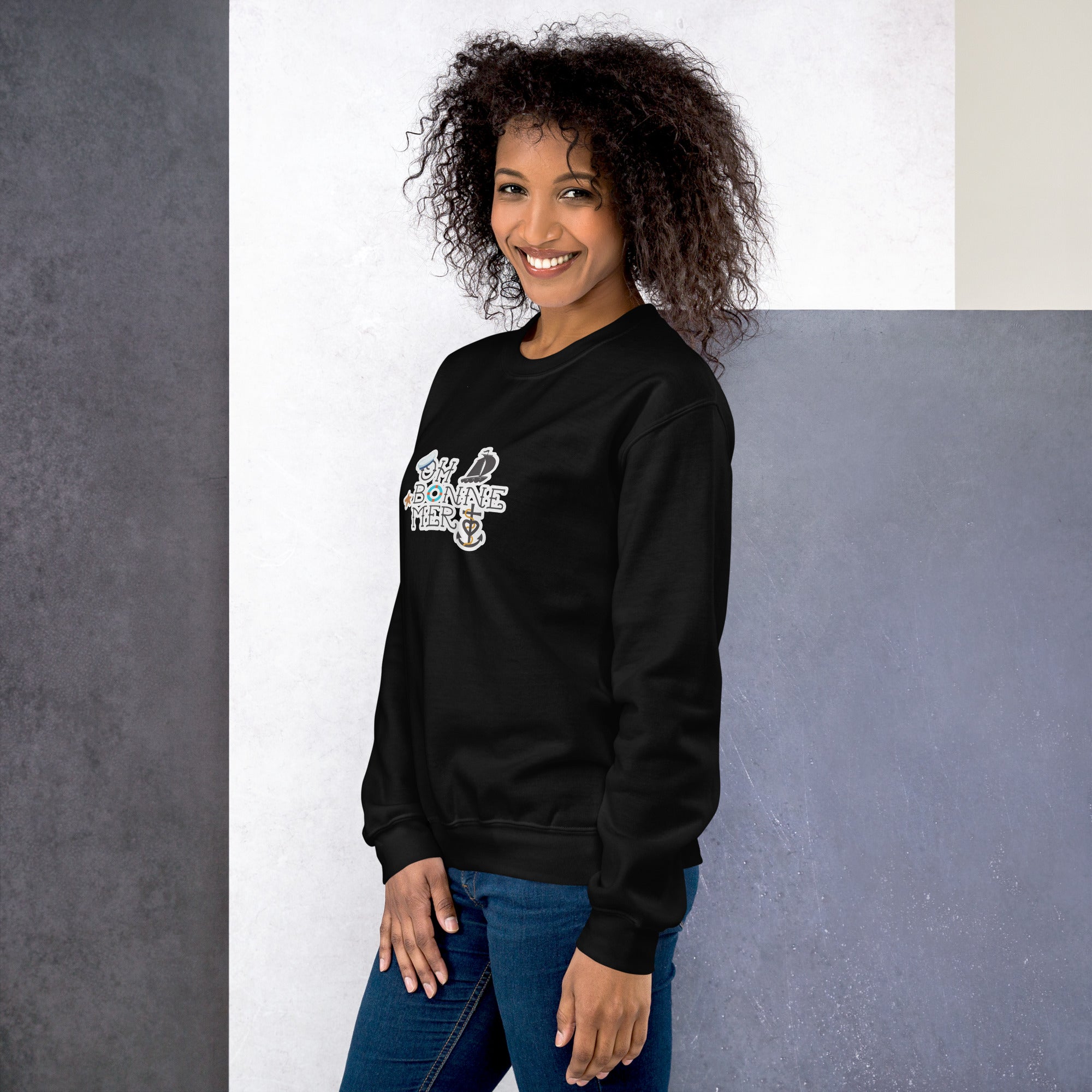 Unisex Sweatshirt Oh Bonne Mer 3 on dark colors