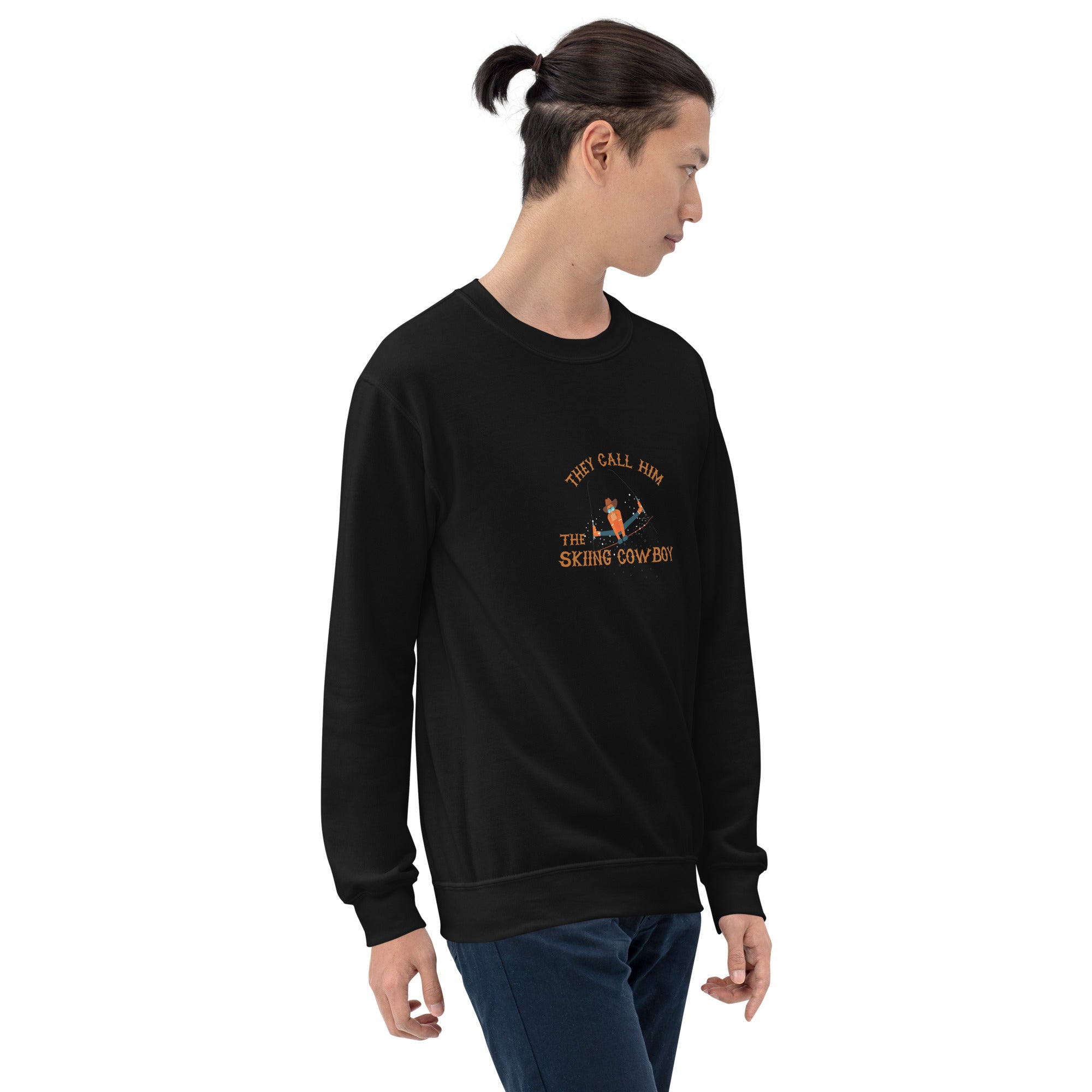 Unisex Sweatshirt Hot Dogger on dark colors