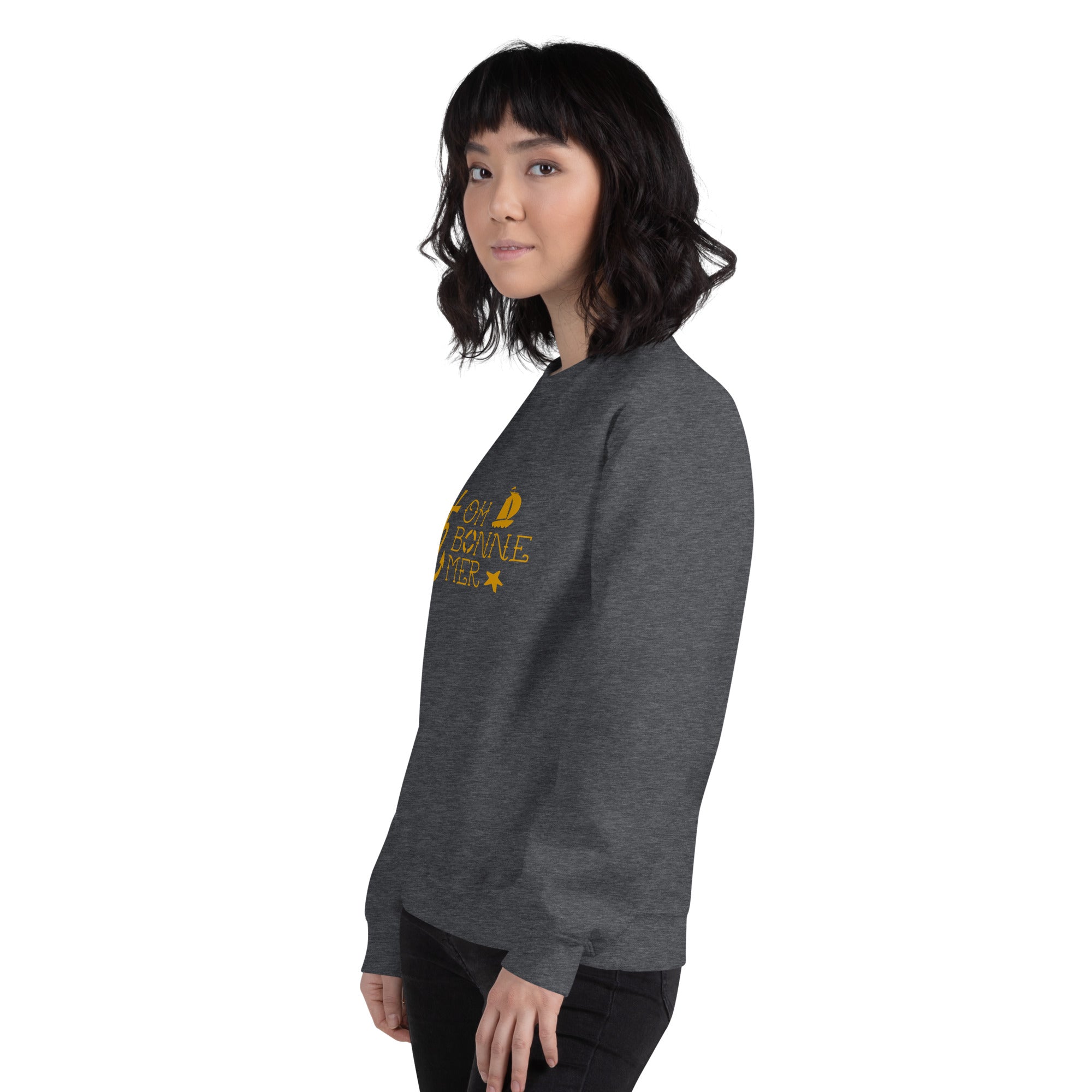 Unisex Sweatshirt Oh Bonne Mer 2 on dark colors