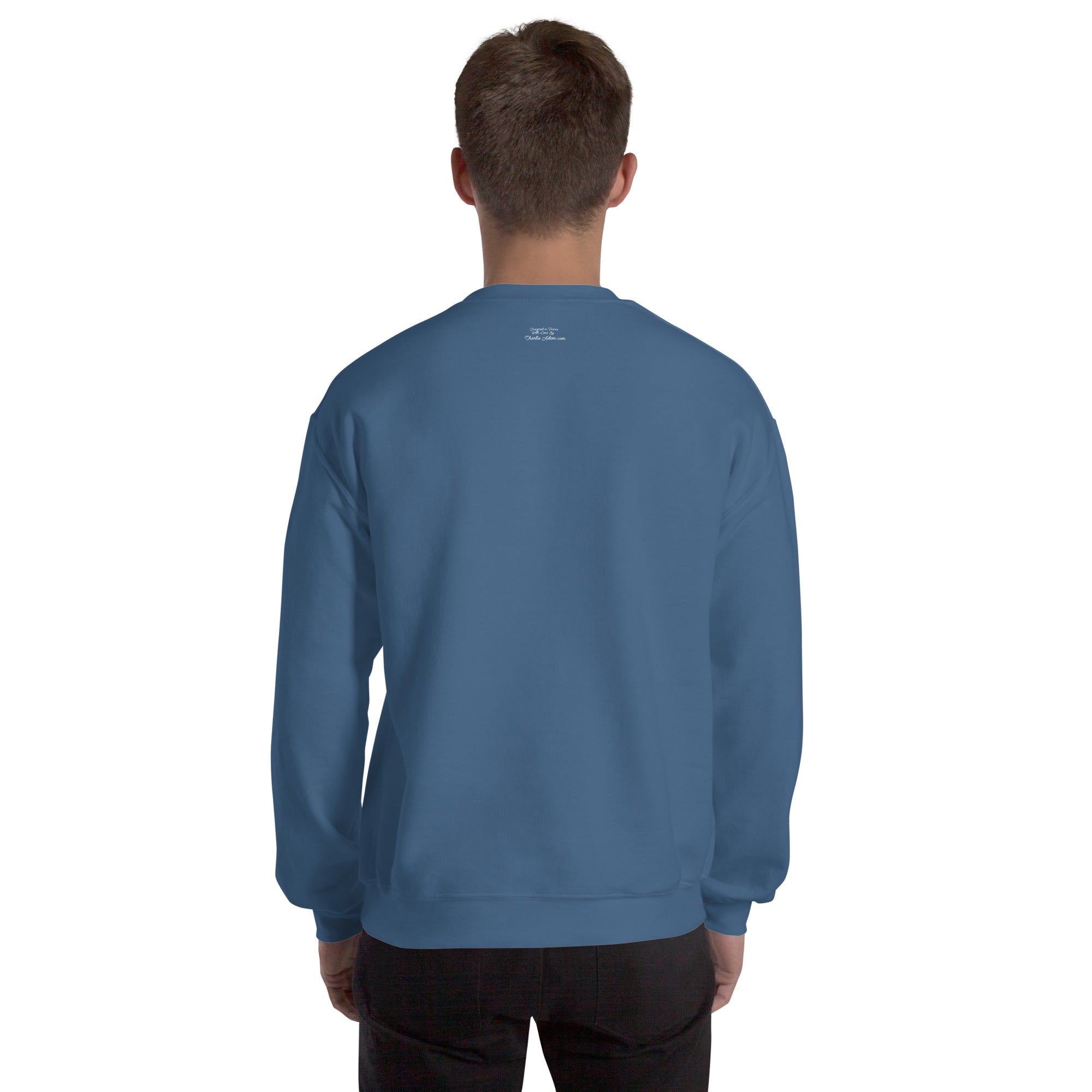 Unisex Sweatshirt Gondolas in the mist on dark colors