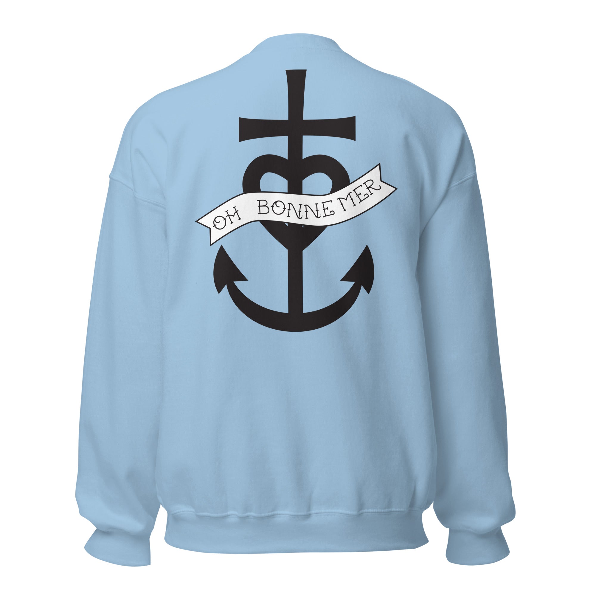 Unisex Sweatshirt Oh Bonne Mer 1 (front & back)