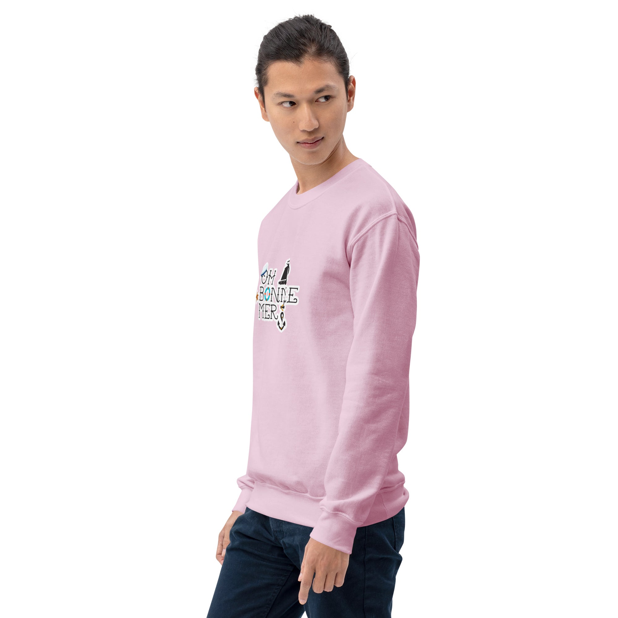 Unisex Sweatshirt Oh Bonne Mer 3 on light colors