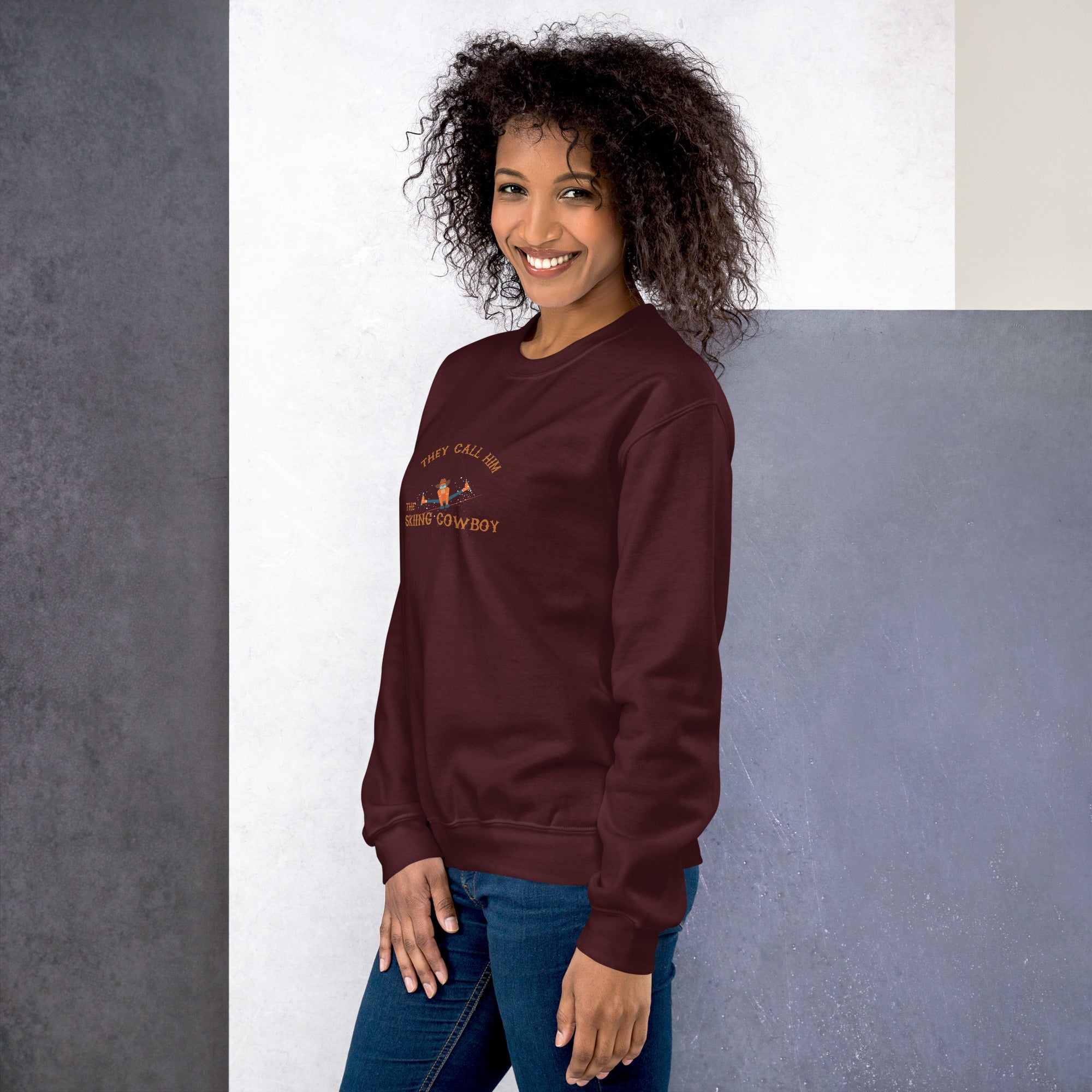 Unisex Sweatshirt Hot Dogger on dark colors