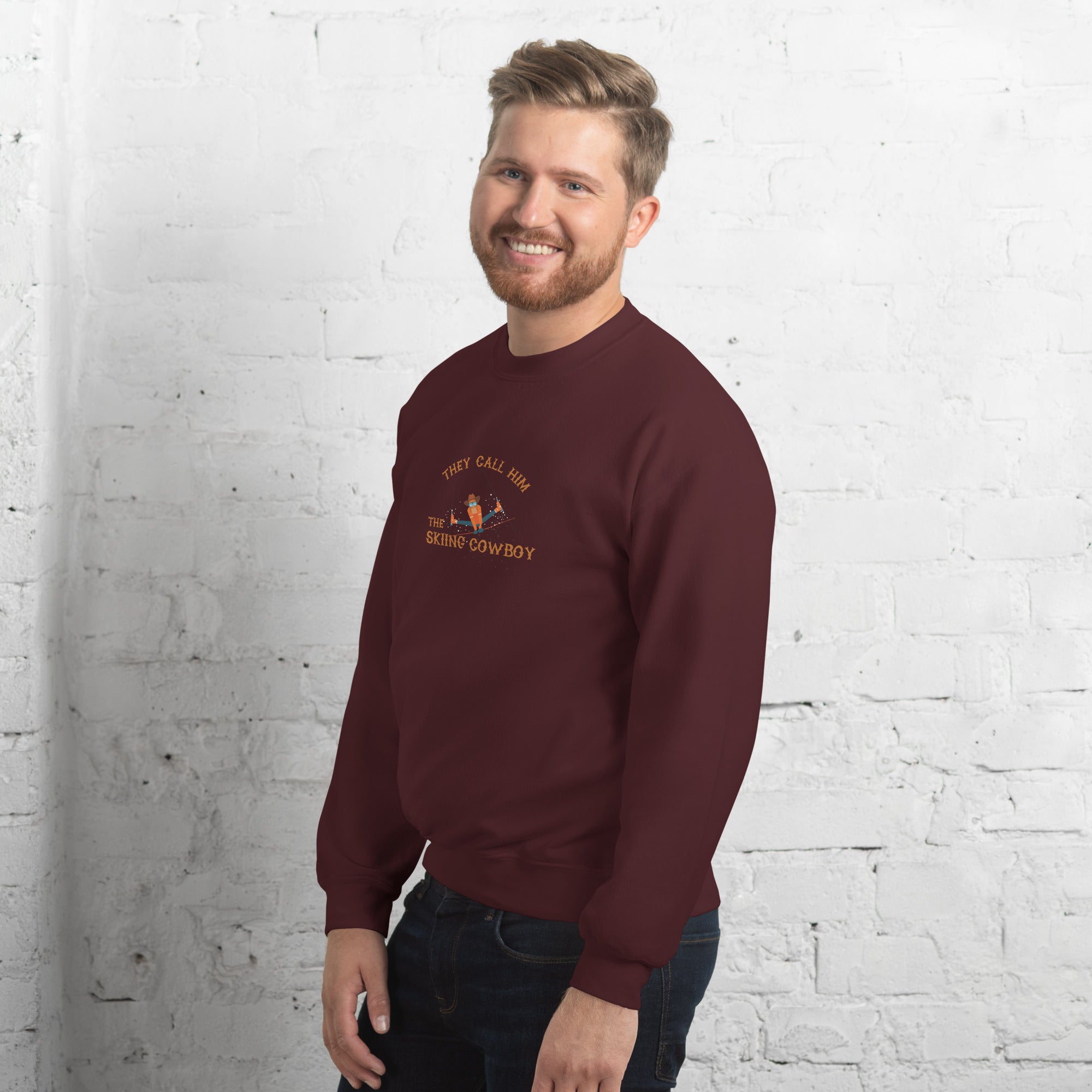 Unisex Sweatshirt Hot Dogger on dark colors