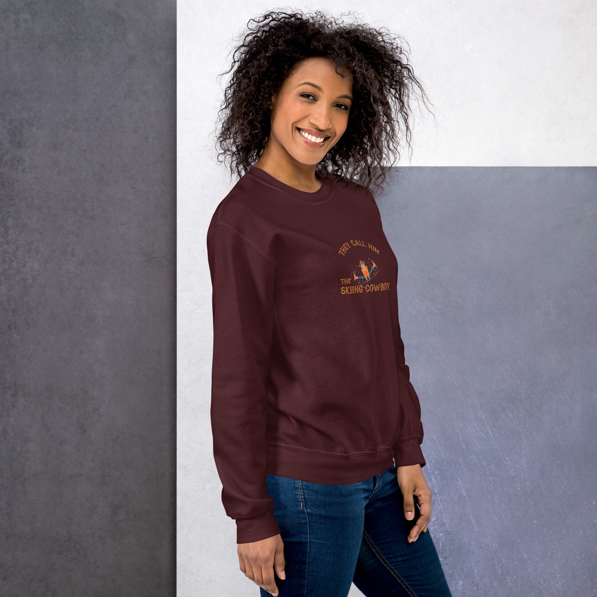 Unisex Sweatshirt Hot Dogger on dark colors