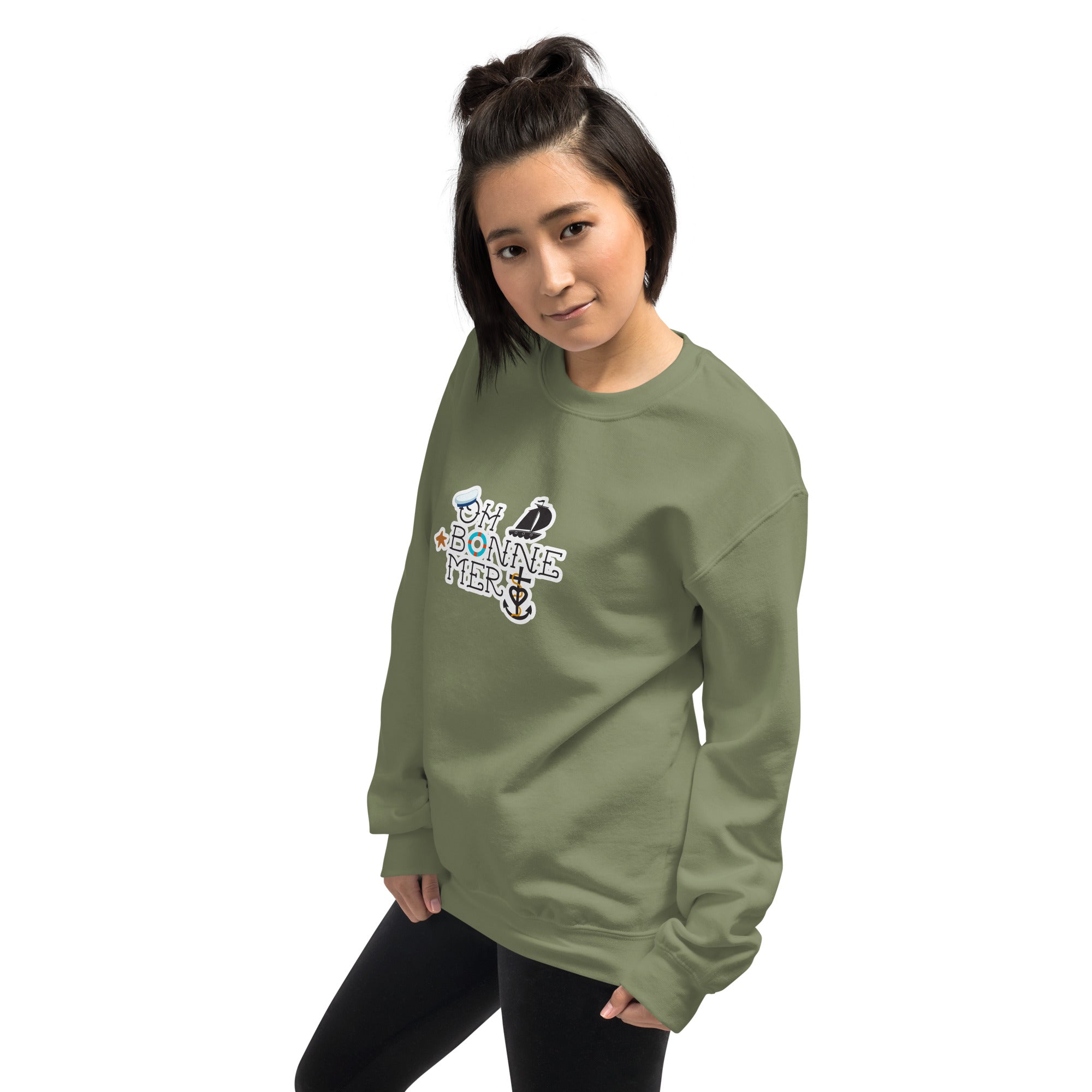 Unisex Sweatshirt Oh Bonne Mer 3 on dark colors