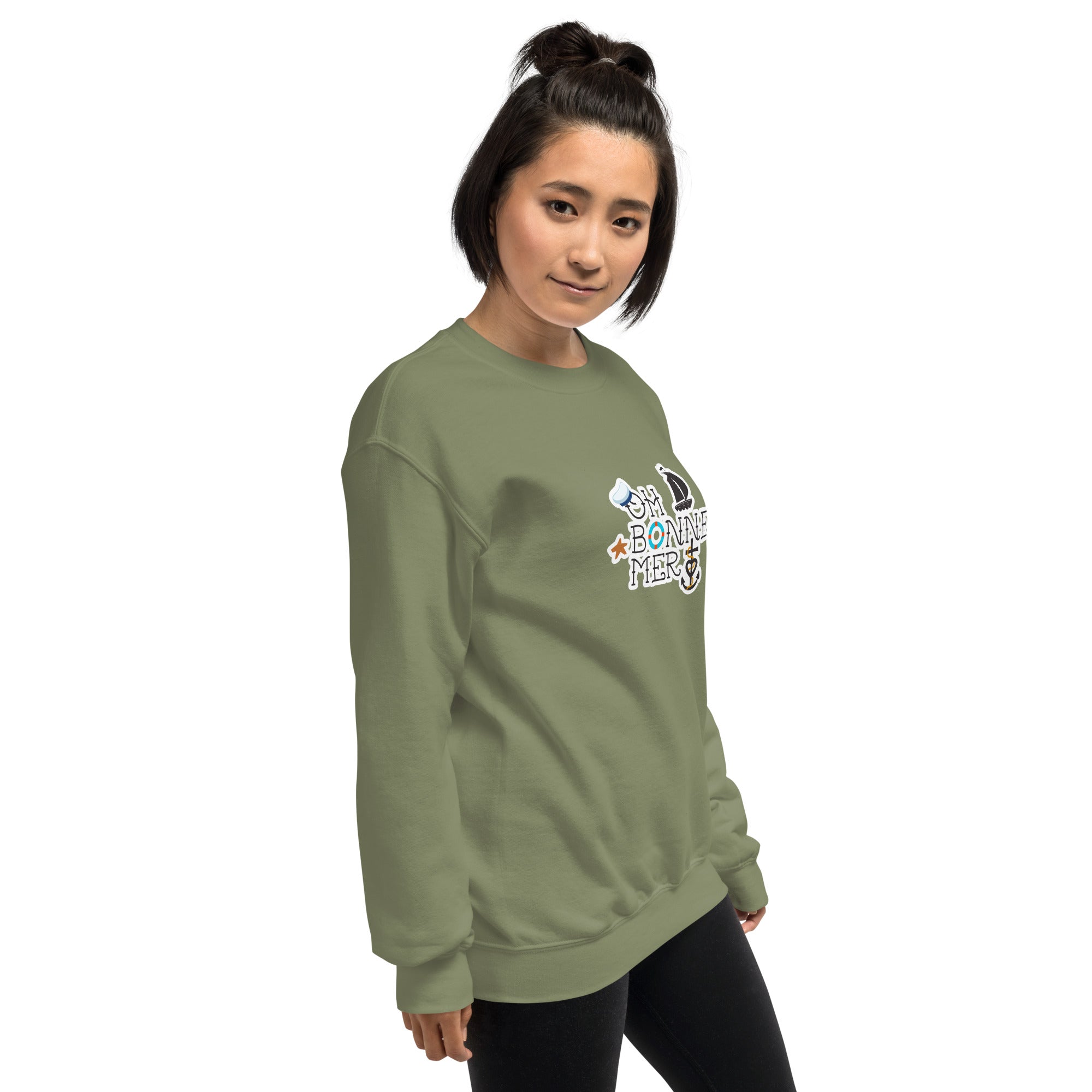 Unisex Sweatshirt Oh Bonne Mer 3 on dark colors