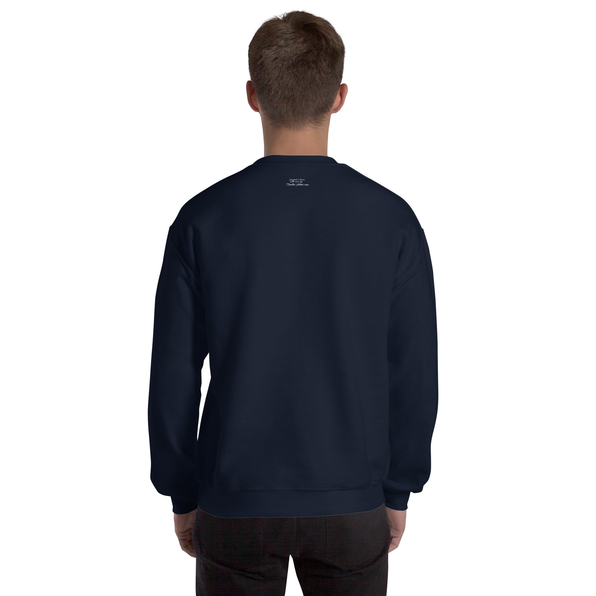 Unisex Sweatshirt Gondolas in the mist on dark colors