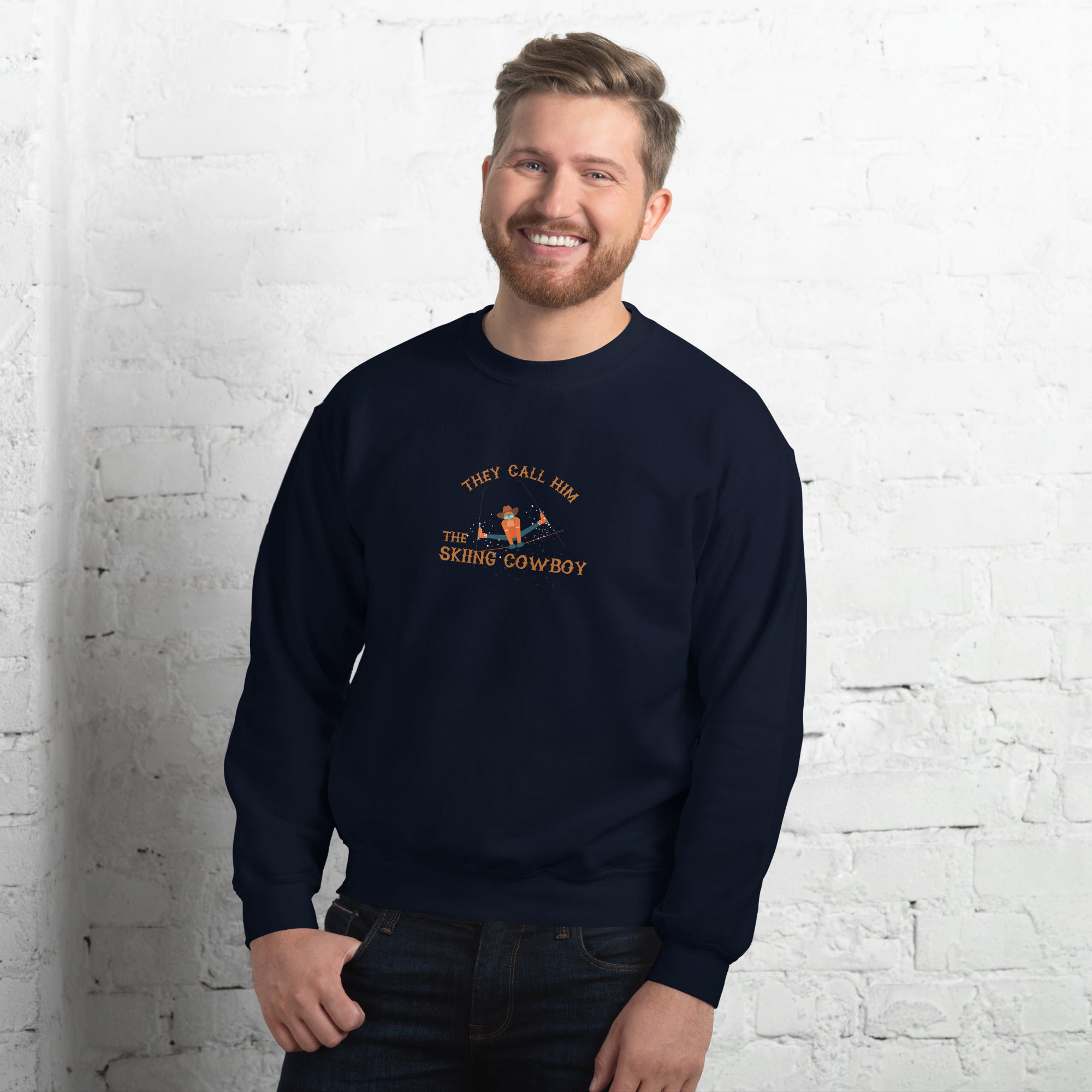 Unisex Sweatshirt Hot Dogger on dark colors