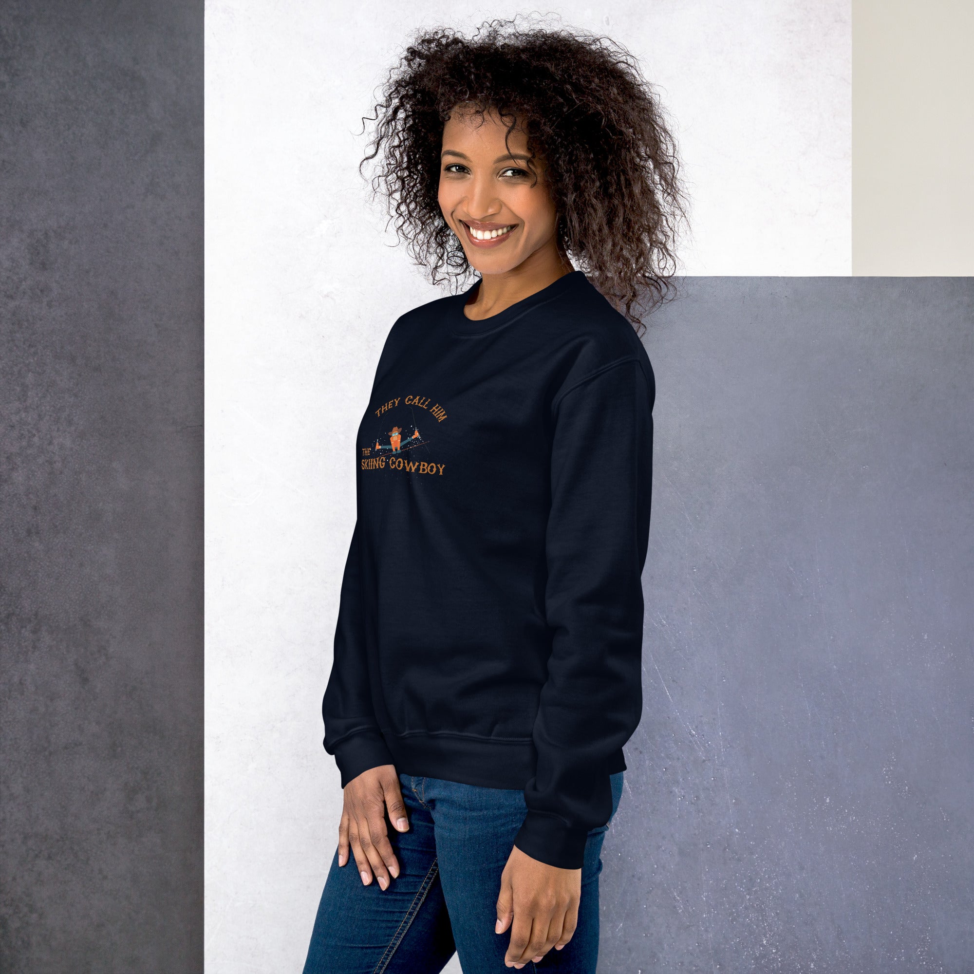 Unisex Sweatshirt Hot Dogger on dark colors