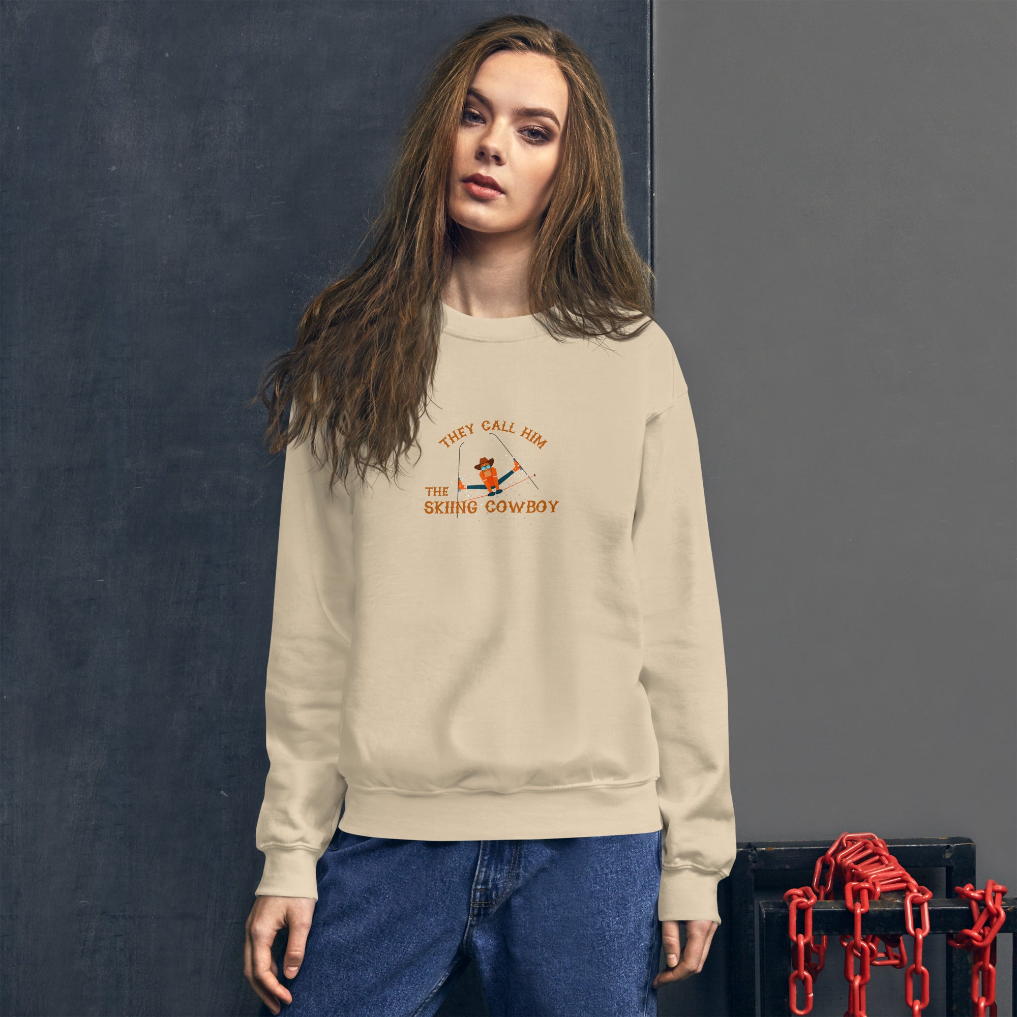 Unisex Sweatshirt Hot Dogger on light colors