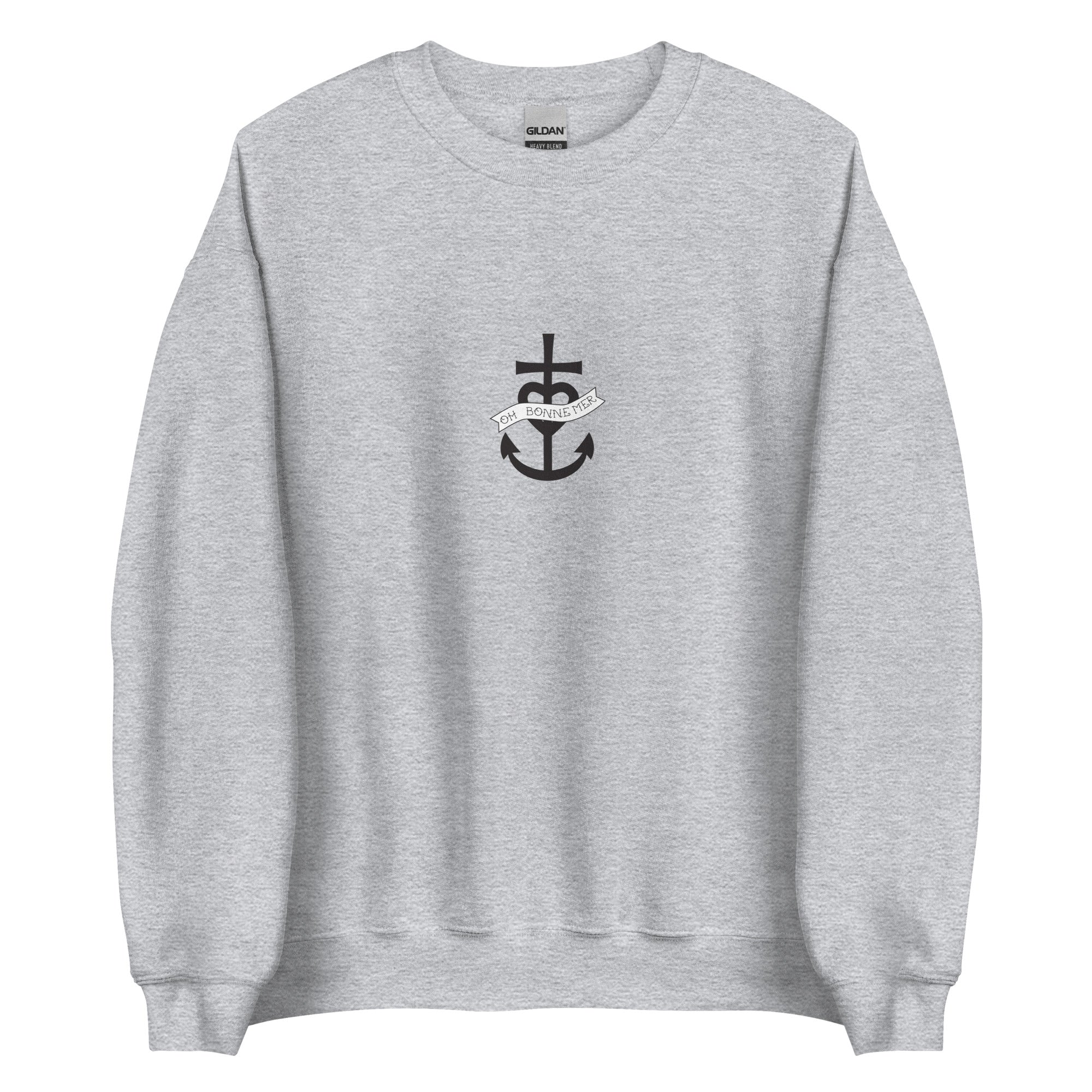 Unisex Sweatshirt Oh Bonne Mer 1 (front & back)