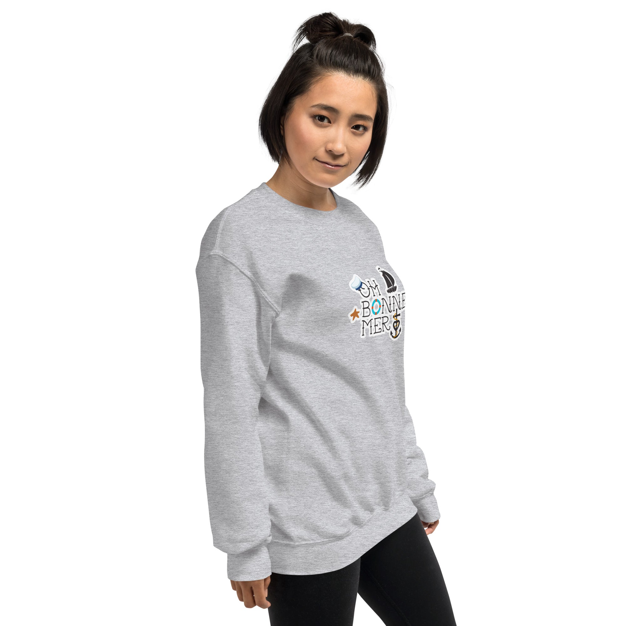 Unisex Sweatshirt Oh Bonne Mer 3 on light colors