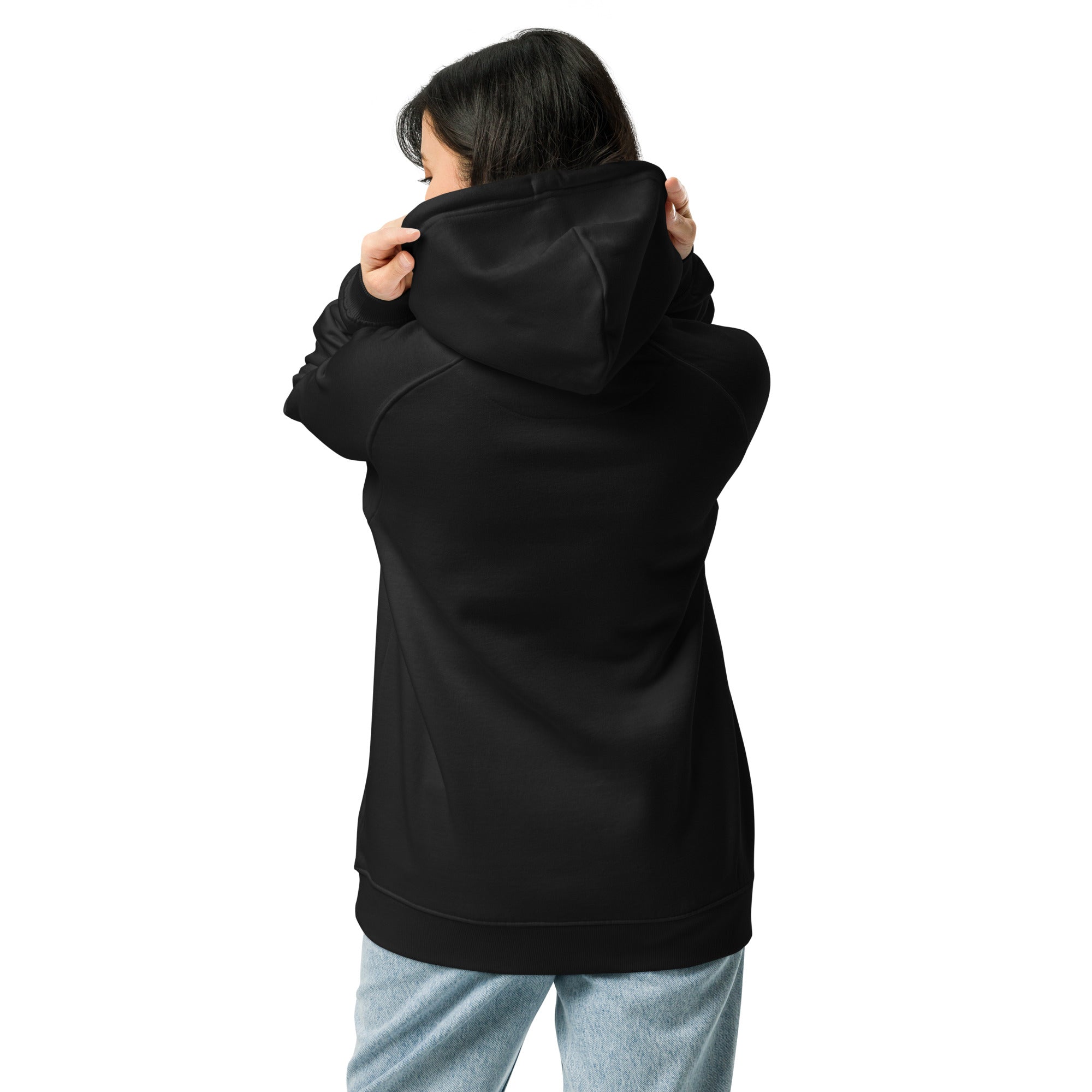 Unisex eco raglan hoodie Ultra Combi Home is where you park it