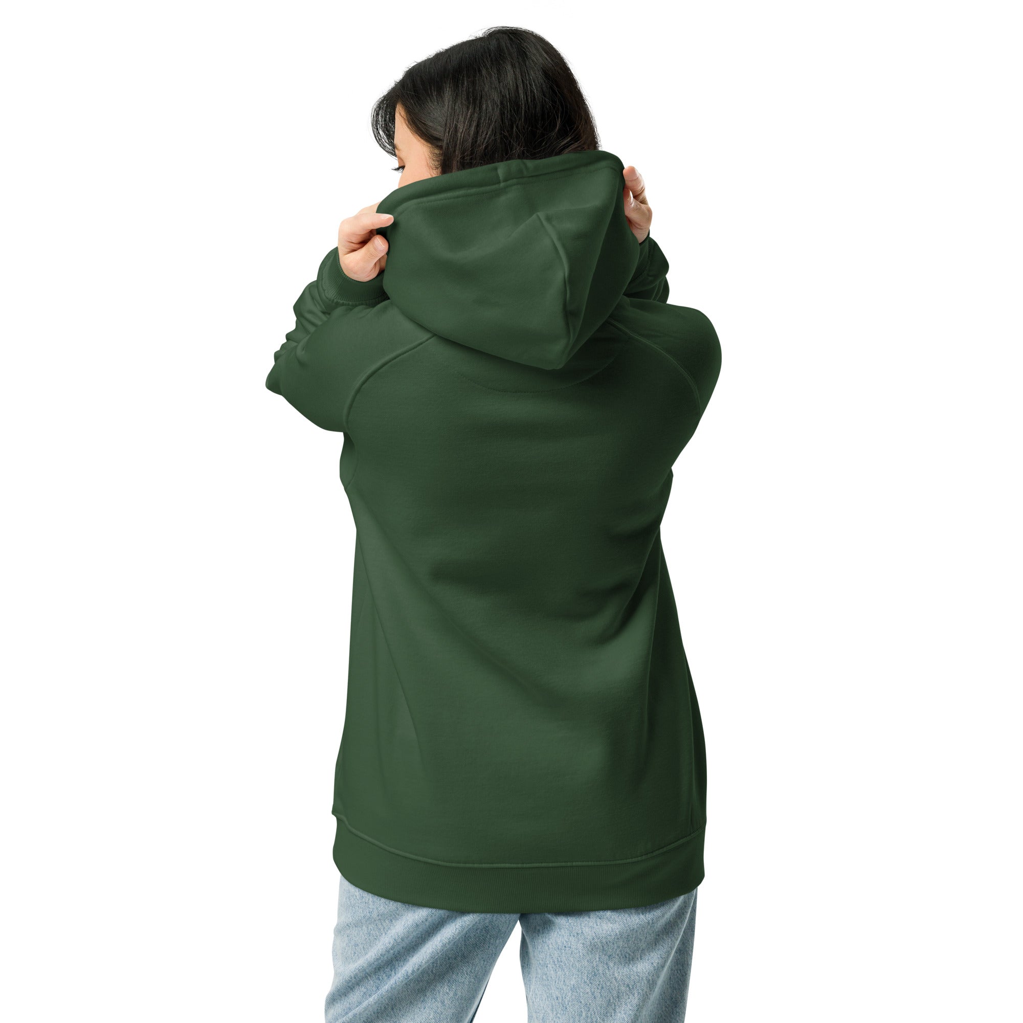 Unisex eco raglan hoodie Ultra Combi Home is where you park it