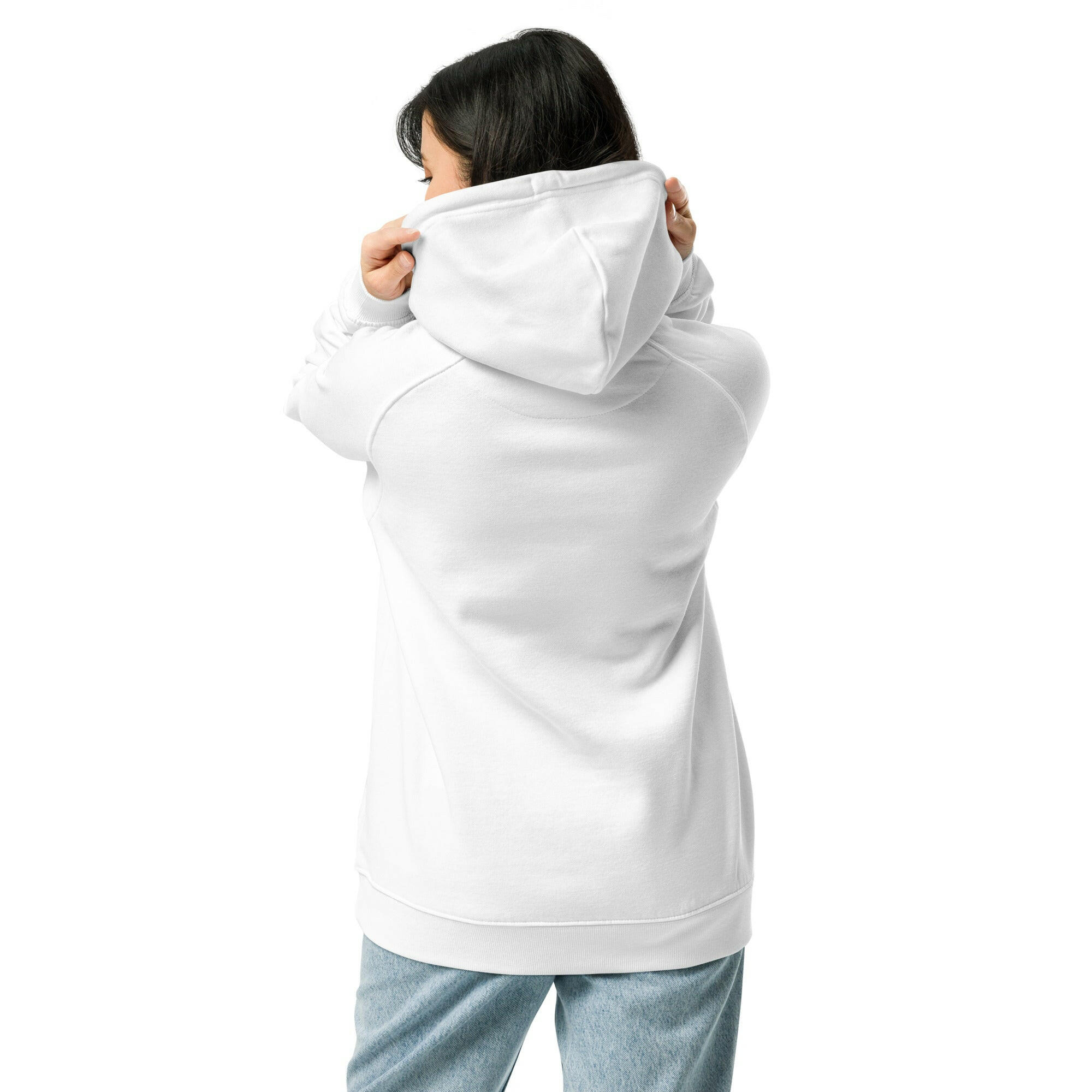 Unisex eco raglan hoodie Oh Bonne Mer 1