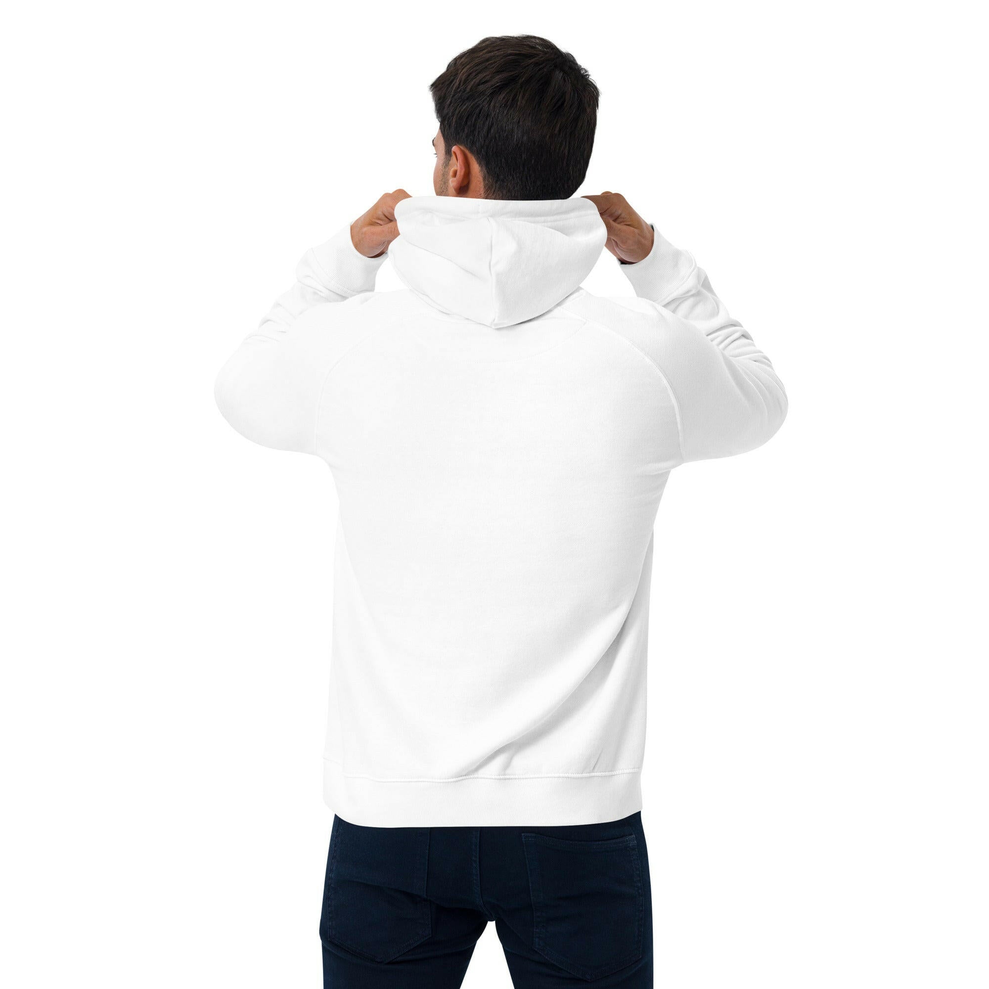 Unisex eco raglan hoodie Oh Bonne Mer 1