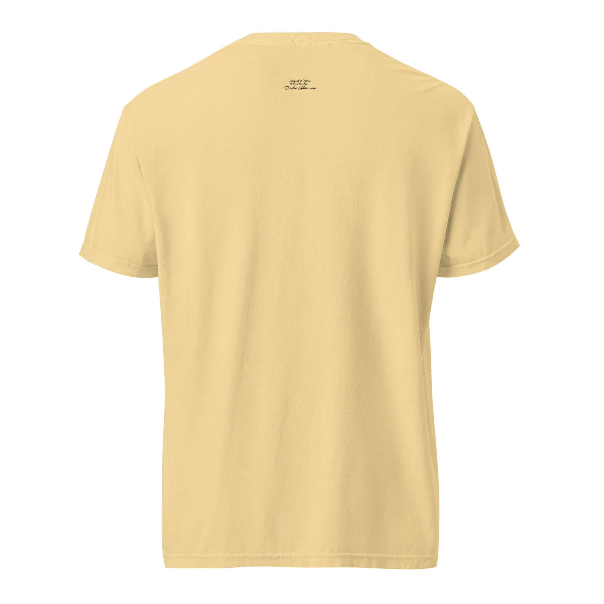 Unisex garment-dyed heavyweight t-shirt Gondolas in the mist on light colors