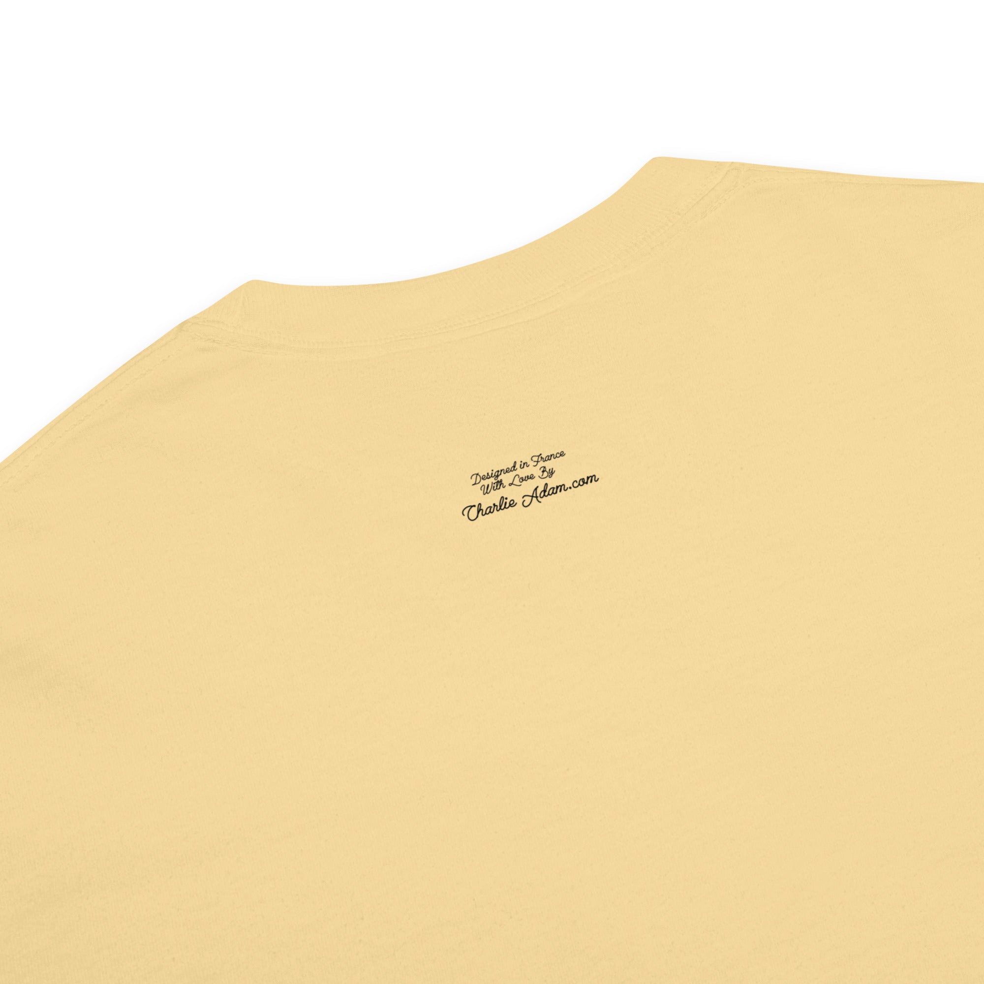 Unisex garment-dyed heavyweight t-shirt Gondolas in the mist on light colors