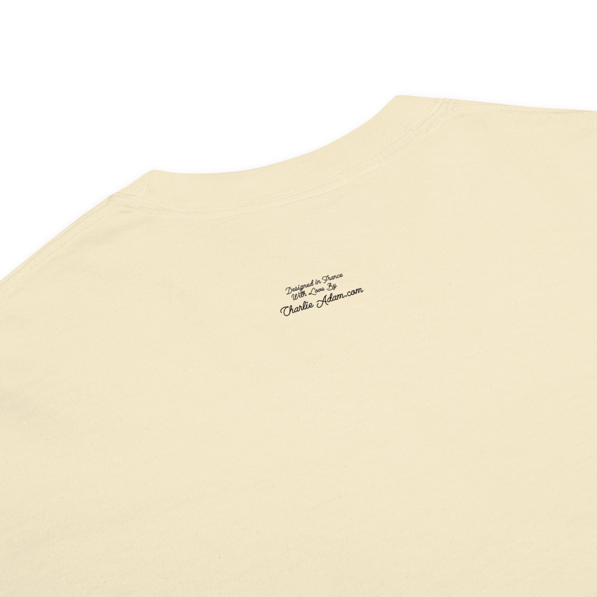 Unisex garment-dyed heavyweight t-shirt Gondolas in the mist on light colors