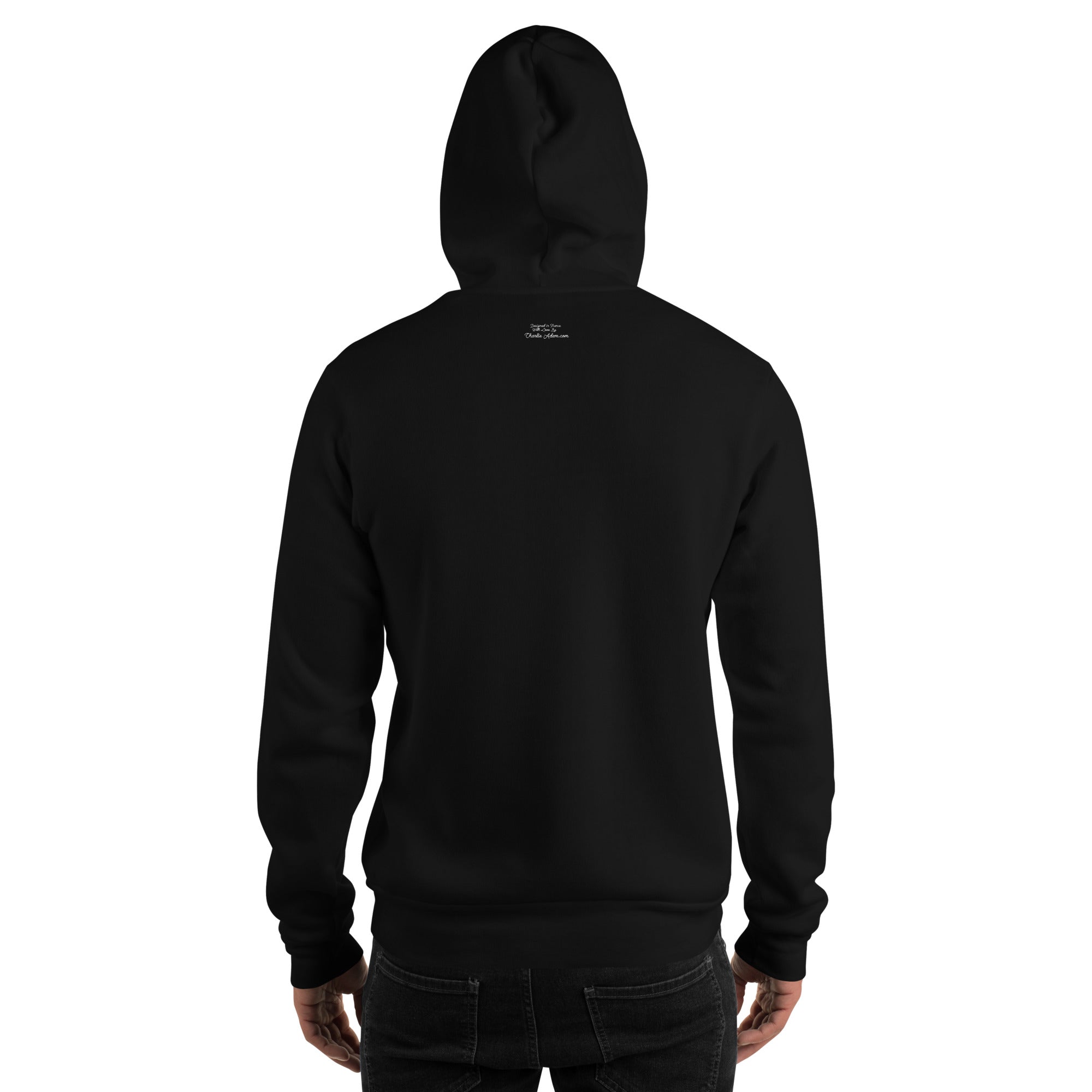 Unisex Hoodie Ski Bum on dark colors