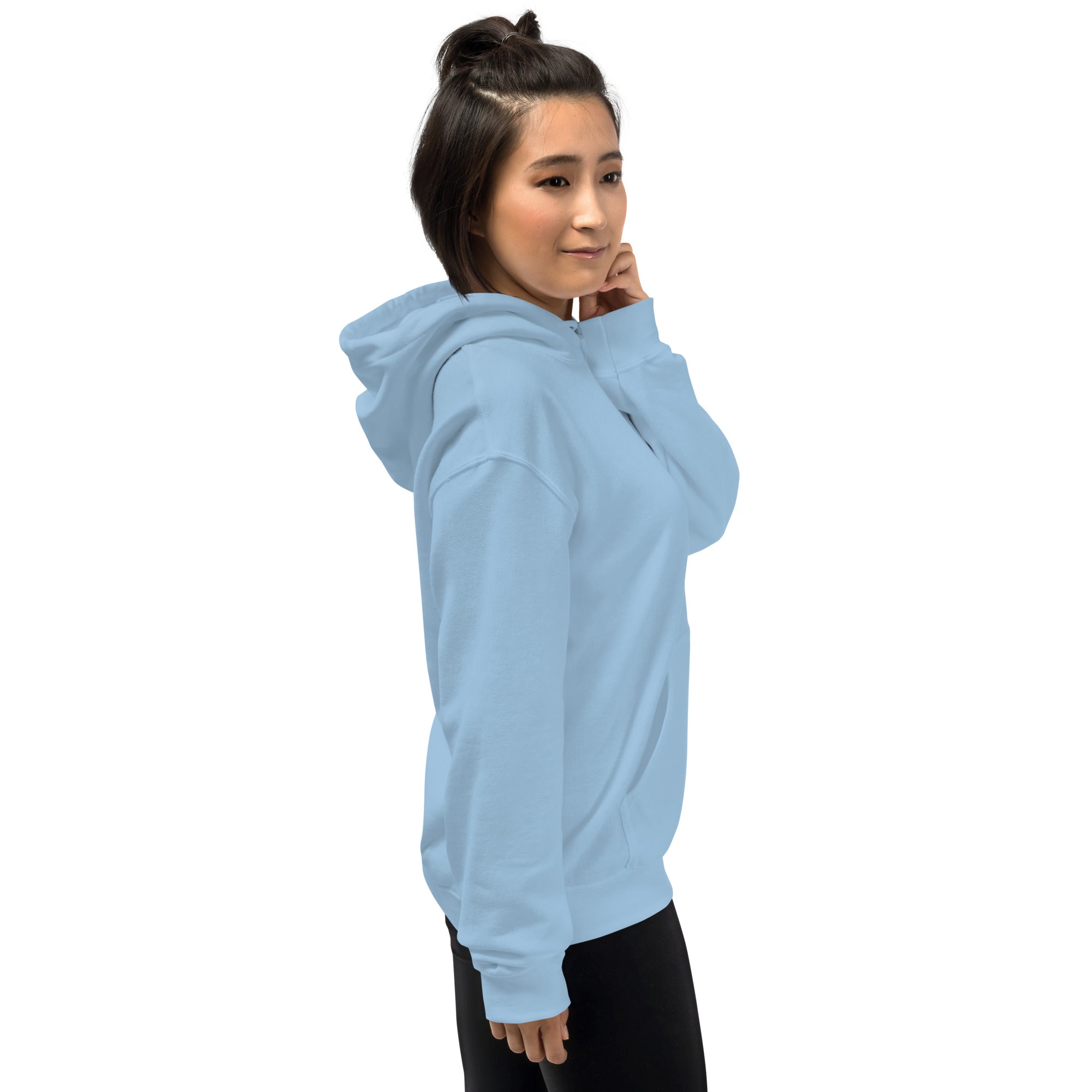 Unisex Hoodie Don't Yodel After Midnight on light colors