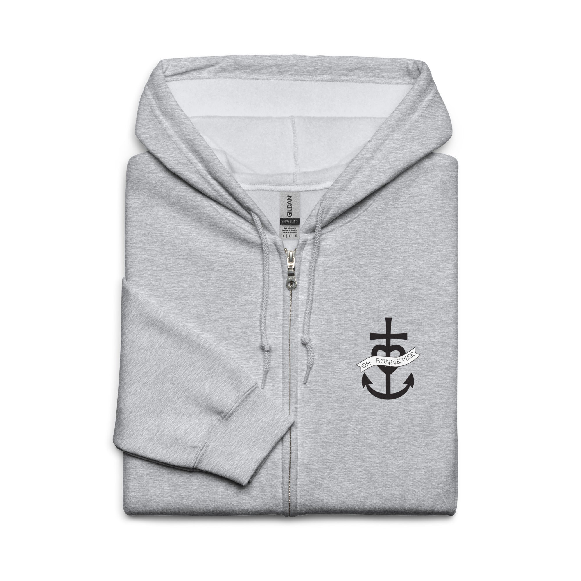 Unisex heavy blend zip hoodie Oh Bonne Mer 1