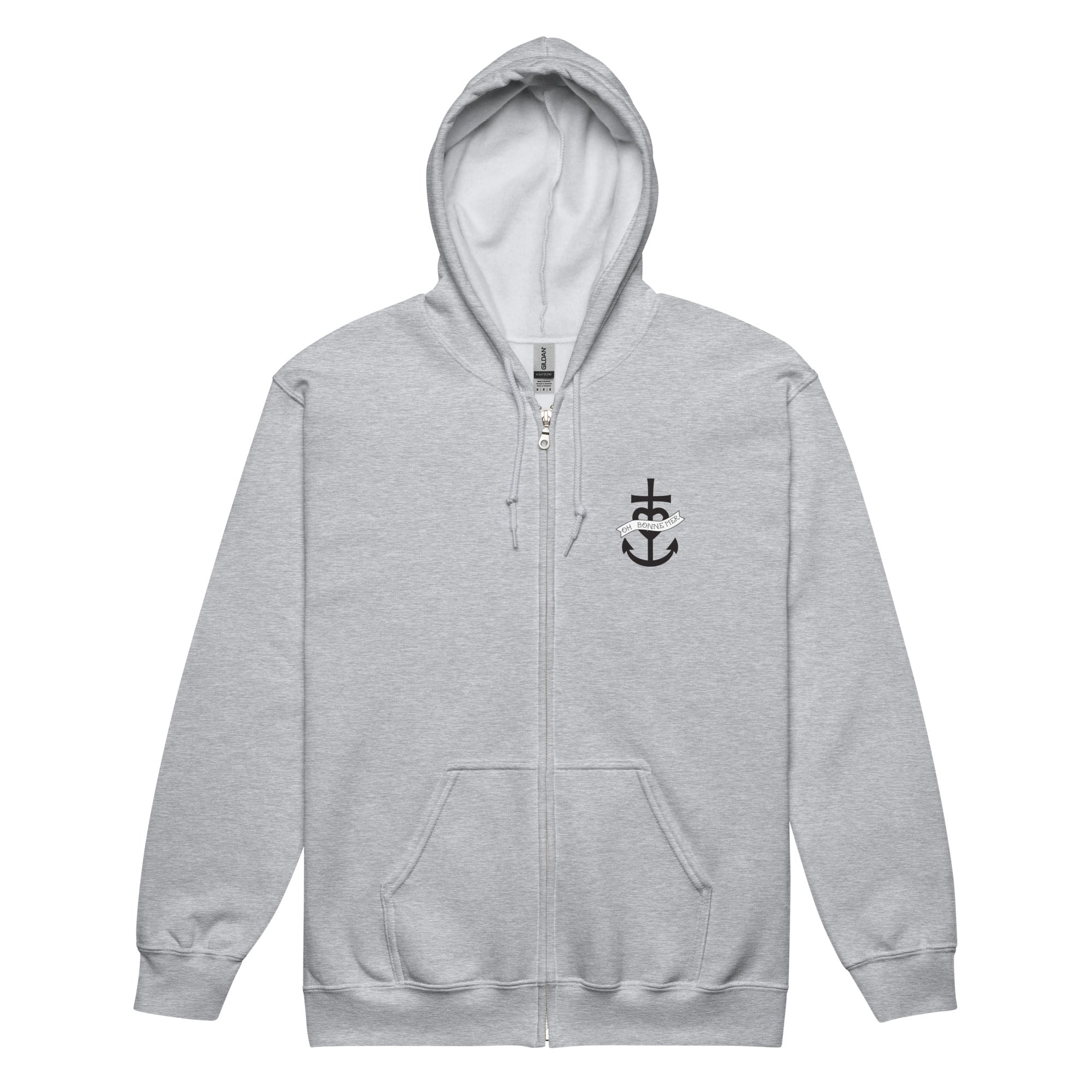 Unisex heavy blend zip hoodie Oh Bonne Mer 1