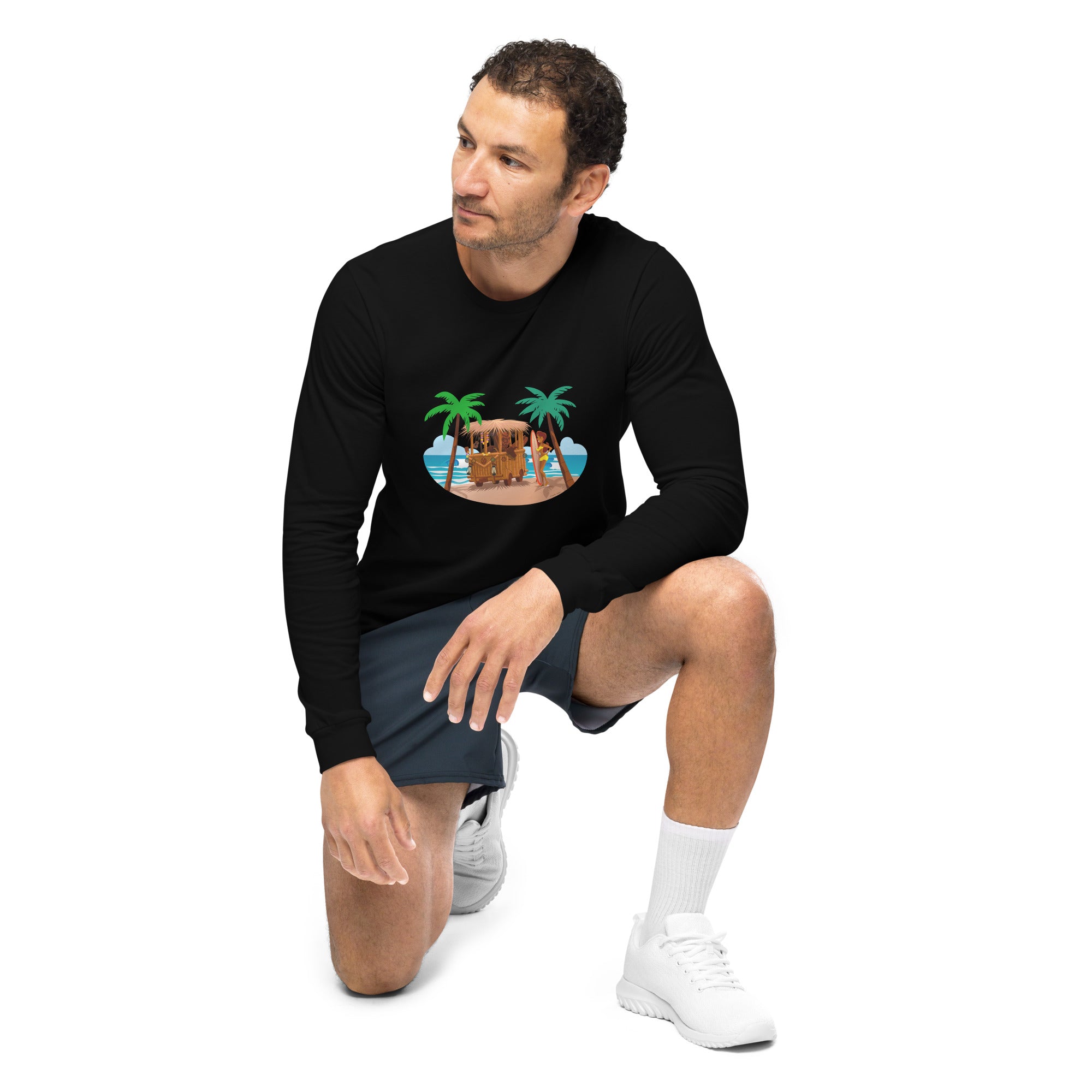 Unisex Long Sleeve Tee Tiki Kombi