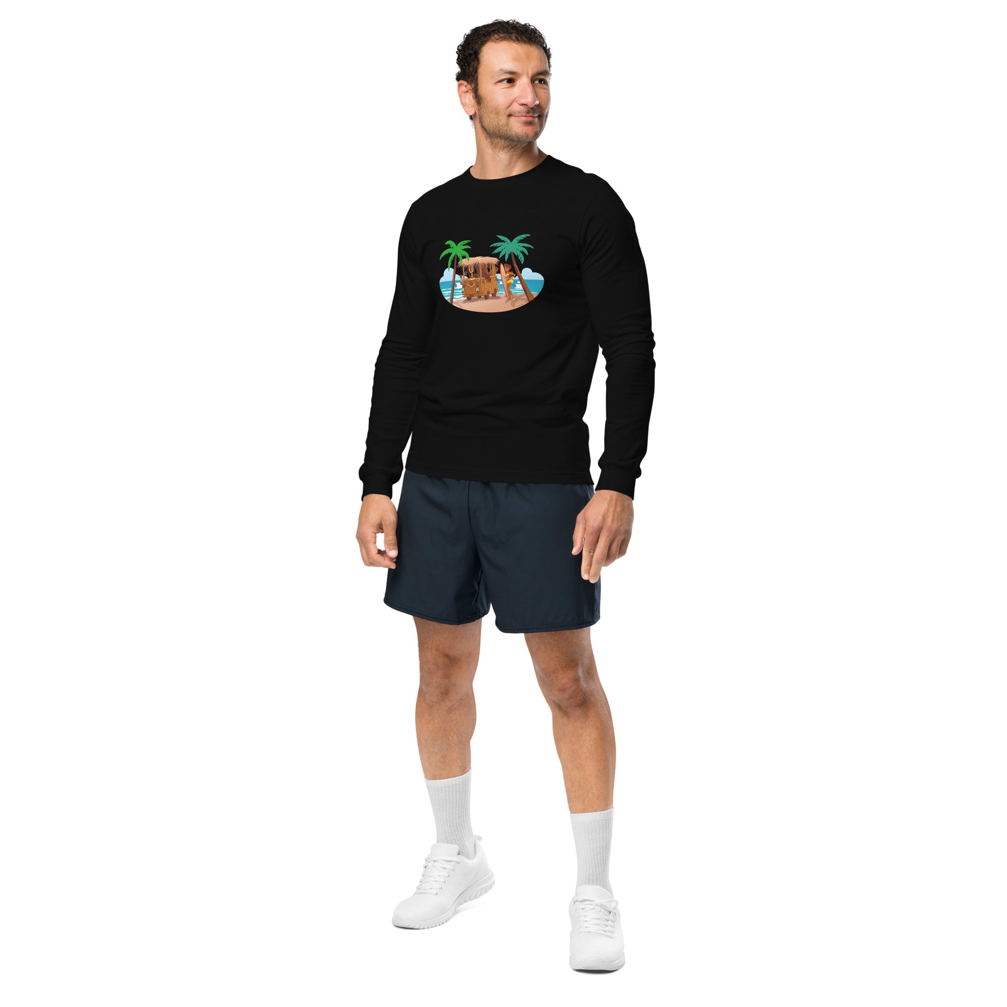 Unisex Long Sleeve Tee Tiki Kombi