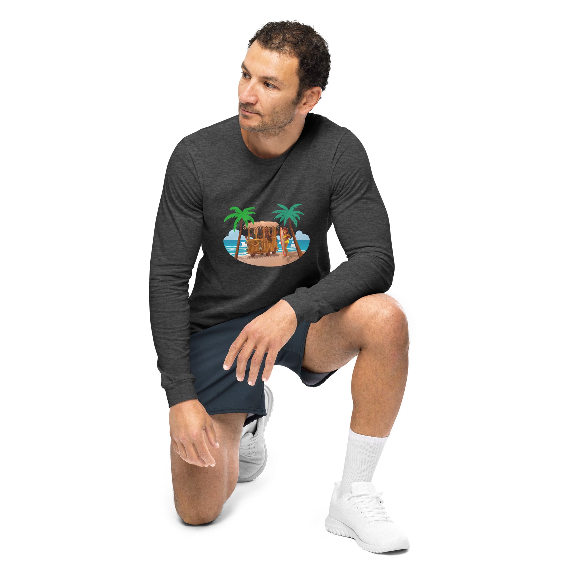 Unisex Long Sleeve Tee Tiki Kombi