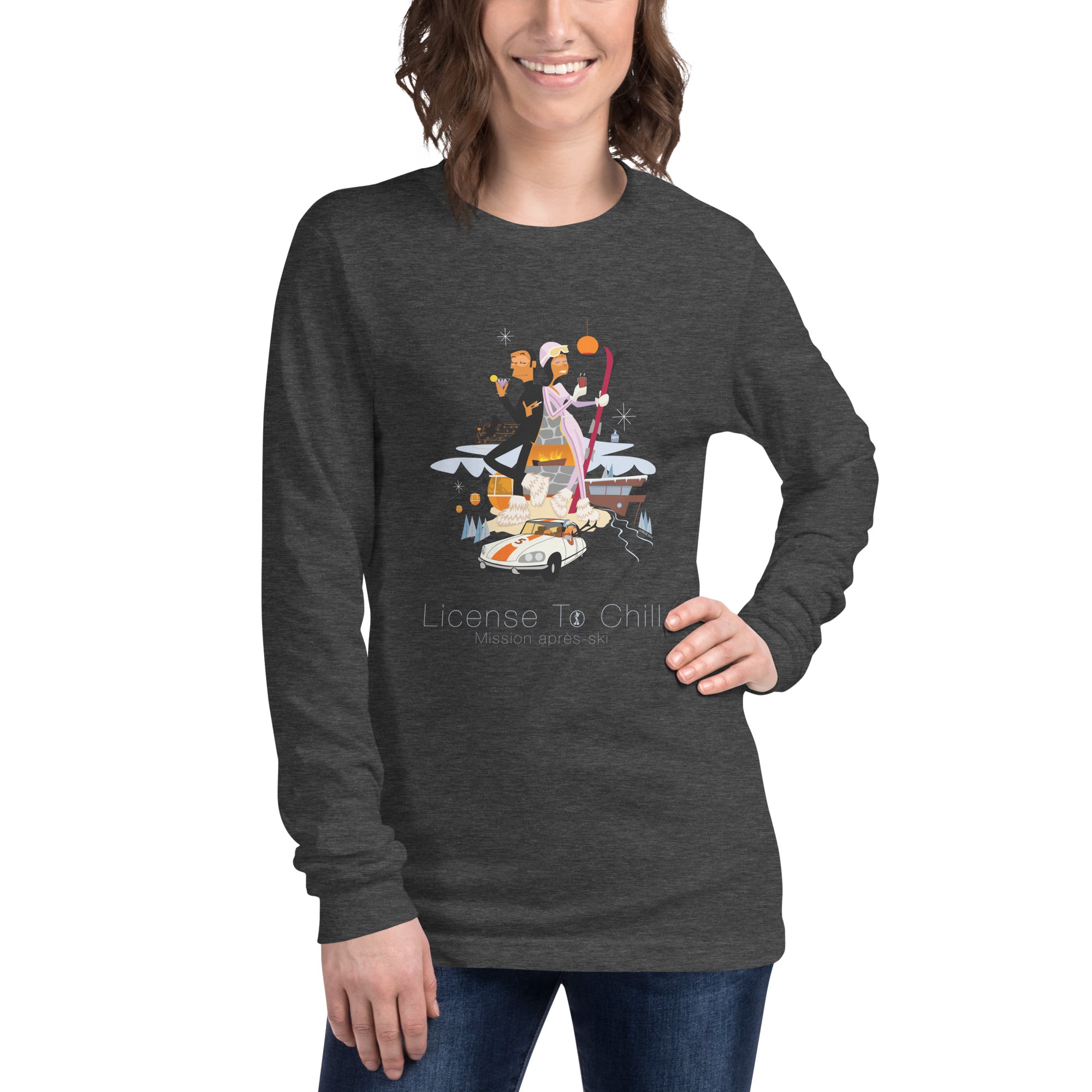 Unisex Long Sleeve Tee License To Chill Mission Après-Ski