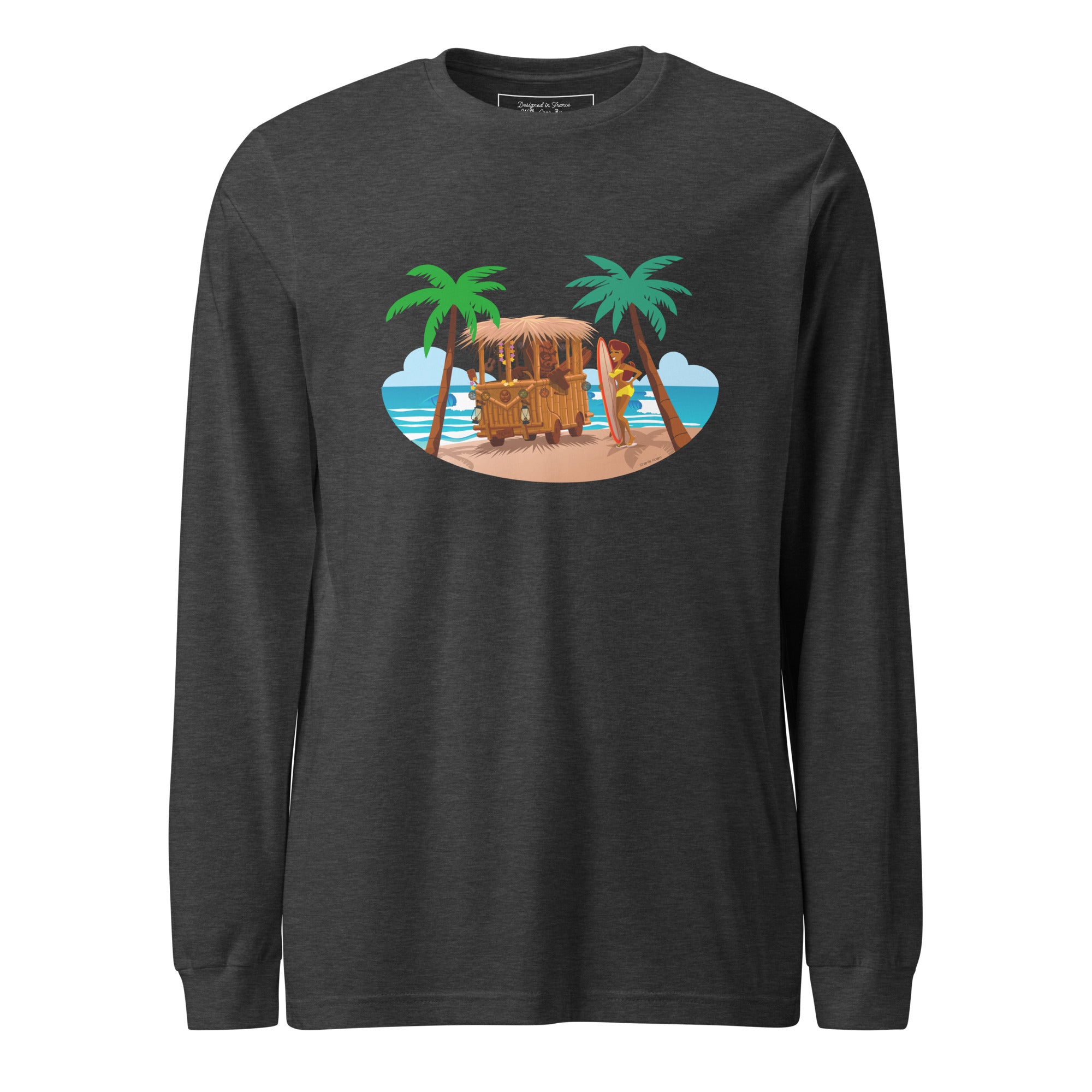 Unisex Long Sleeve Tee Tiki Kombi