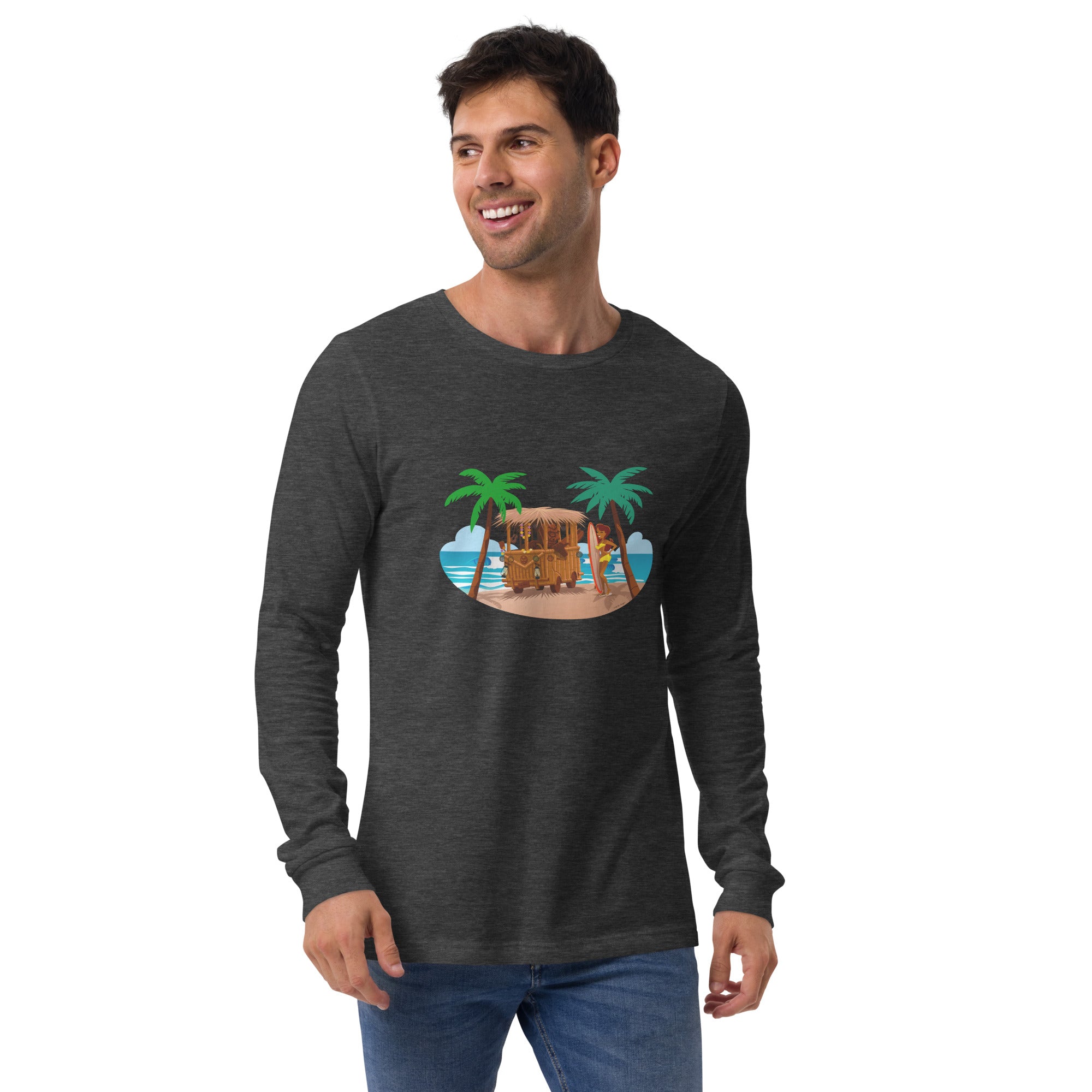 Unisex Long Sleeve Tee Tiki Kombi