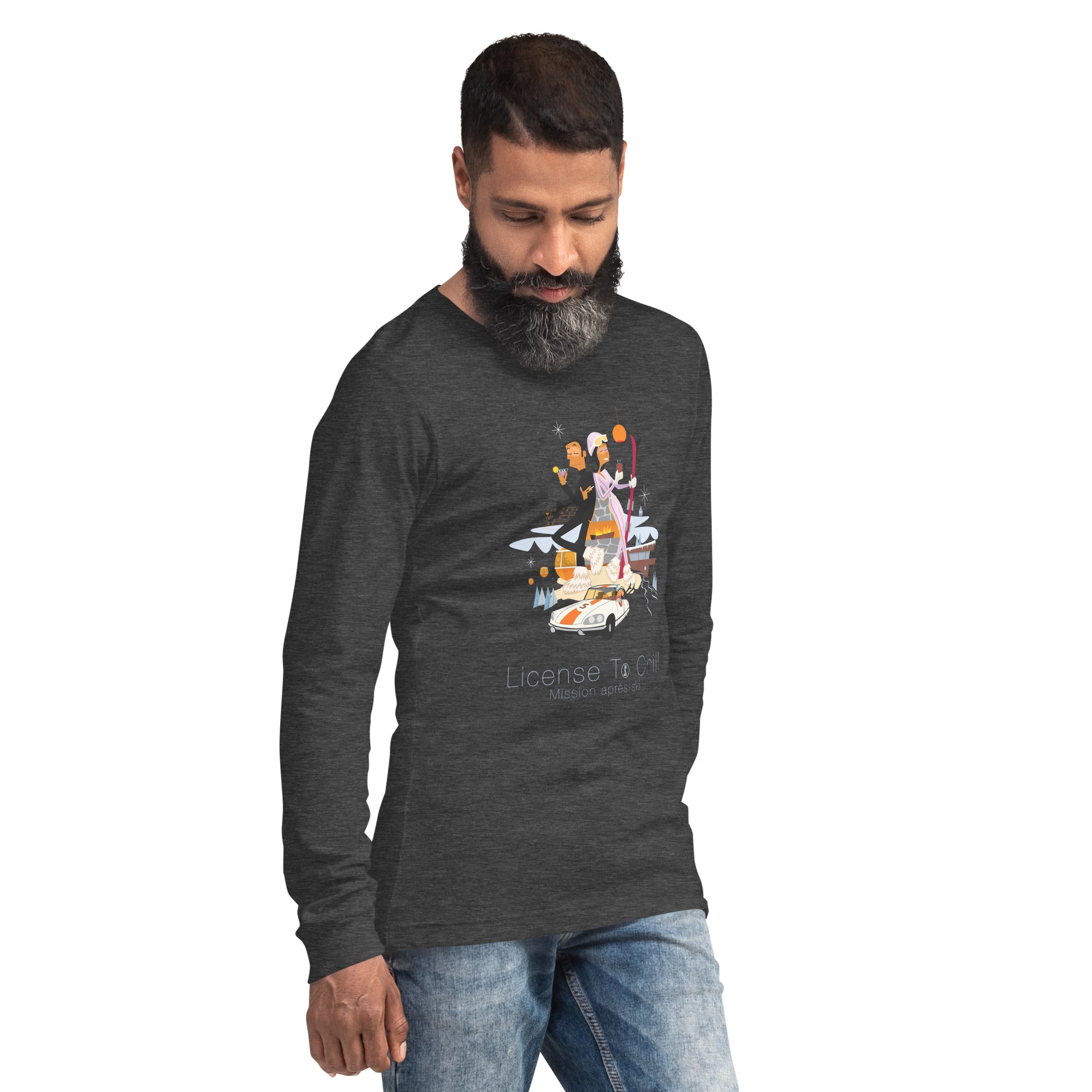 Unisex Long Sleeve Tee License To Chill Mission Après-Ski